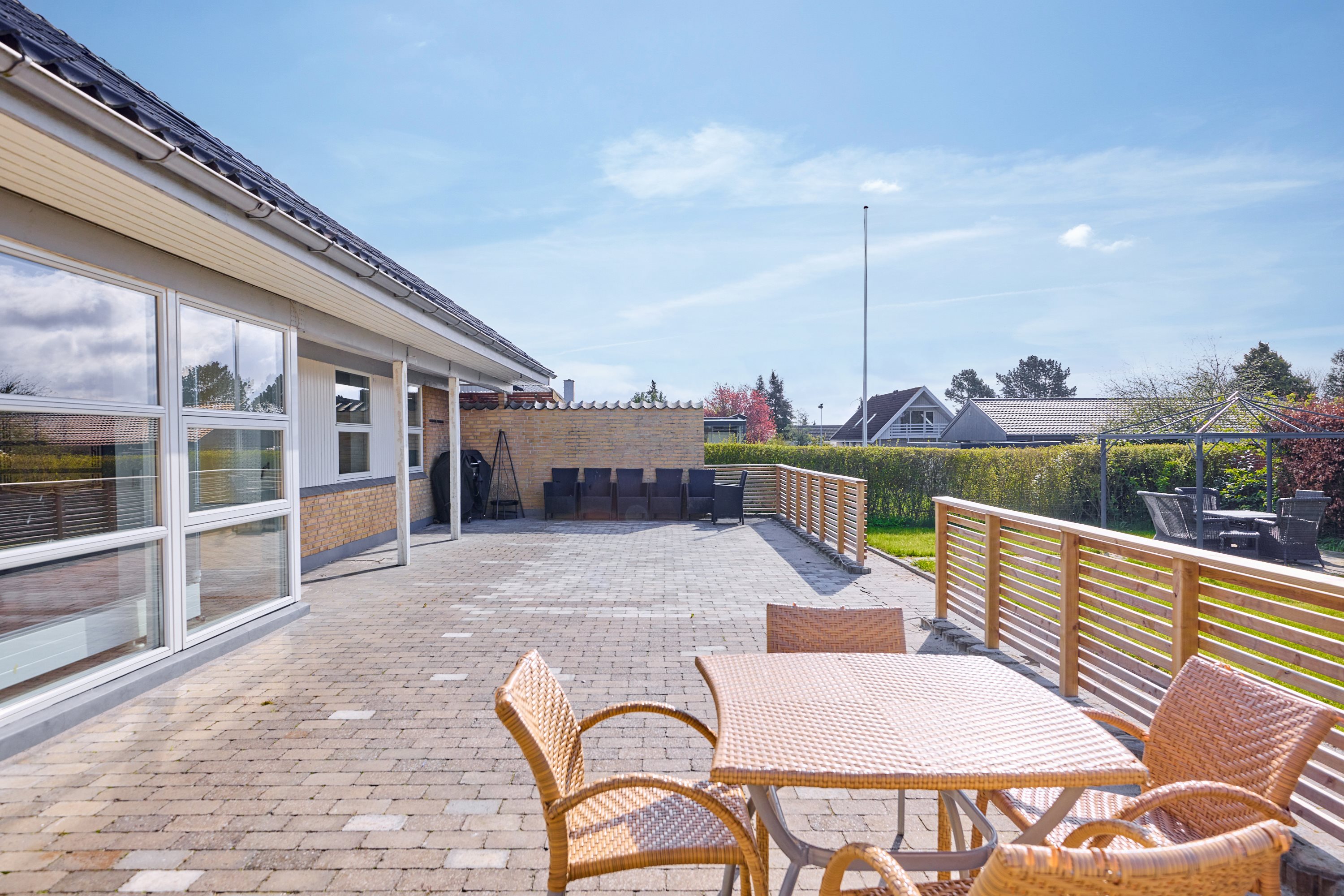 Fremhævet have billede i fuldskærmstilstand. Billede af Halmøvænget 38, True, 8381 Tilst