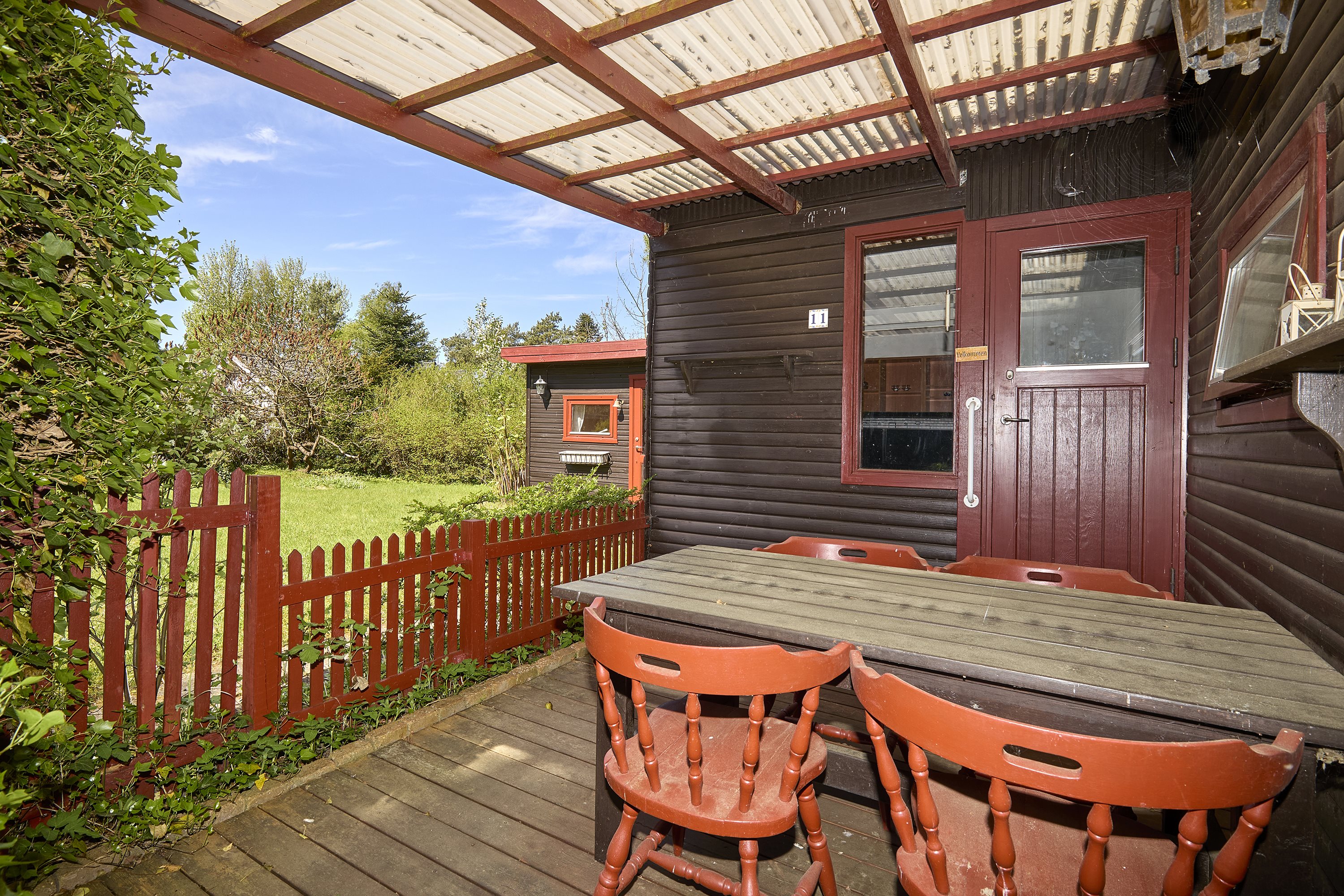 Fremhævet terrasse billede i fuldskærmstilstand. Billede af Mosesvinget 11, Kulhuse, 3630 Jægerspris