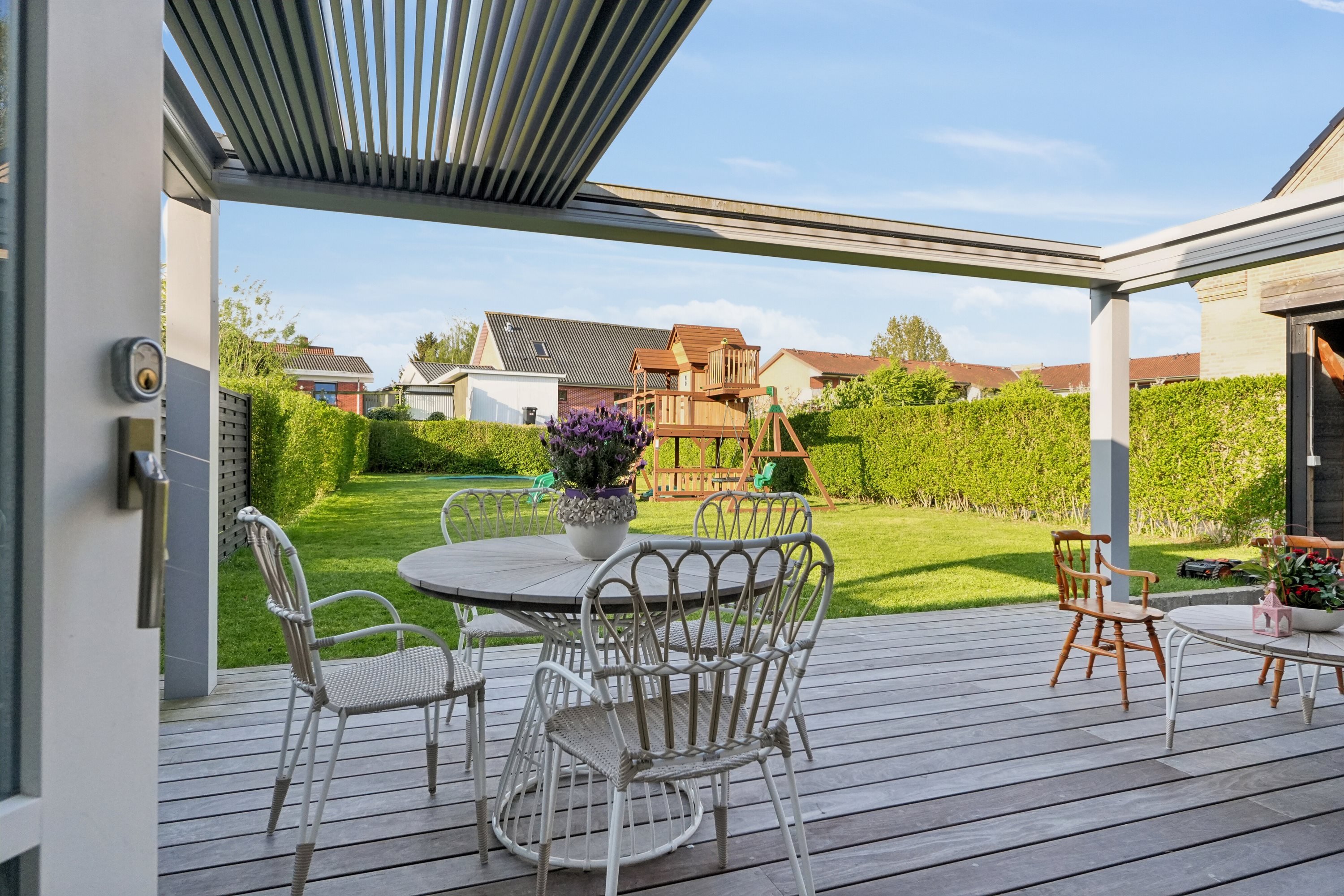 Fremhævet terrasse billede i fuldskærmstilstand. Billede af Vibevej 1C, 5000 Odense C