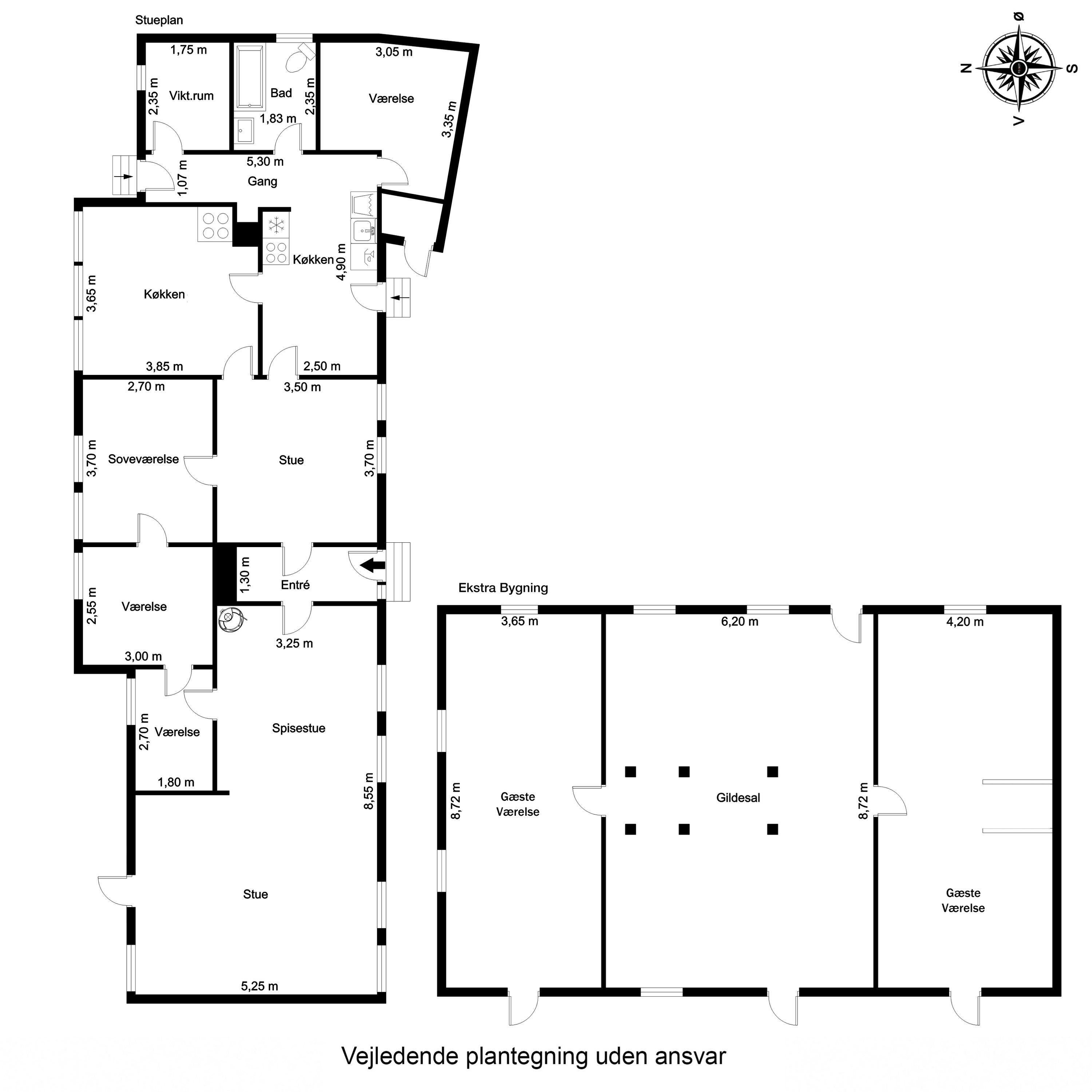 Plantegninger billede af Søndersøvej 108, Skovsby, 5492 Vissenbjerg