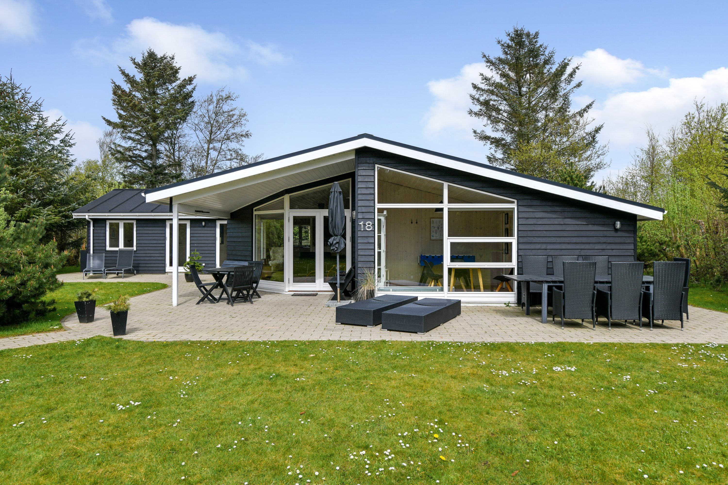 Fremhævet terrasse billede i fuldskærmstilstand. Billede af Grønnevænget 18, 6857 Blåvand