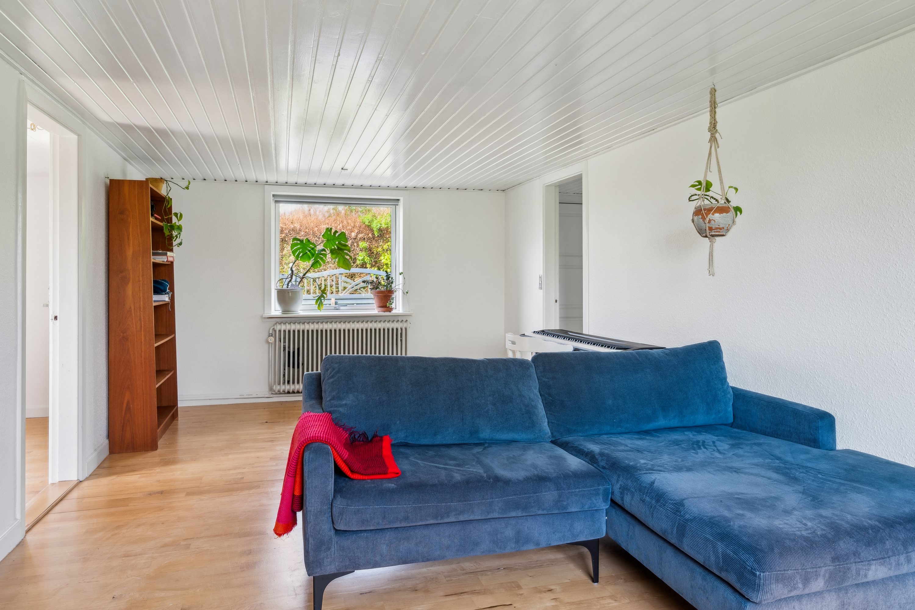 Fremhævet stue billede i fuldskærmstilstand. Billede af Gyden 7A, Jebjerg, 8870 Langå