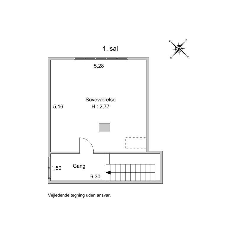 Plantegninger billede af Hægersgade 1, 6100 Haderslev