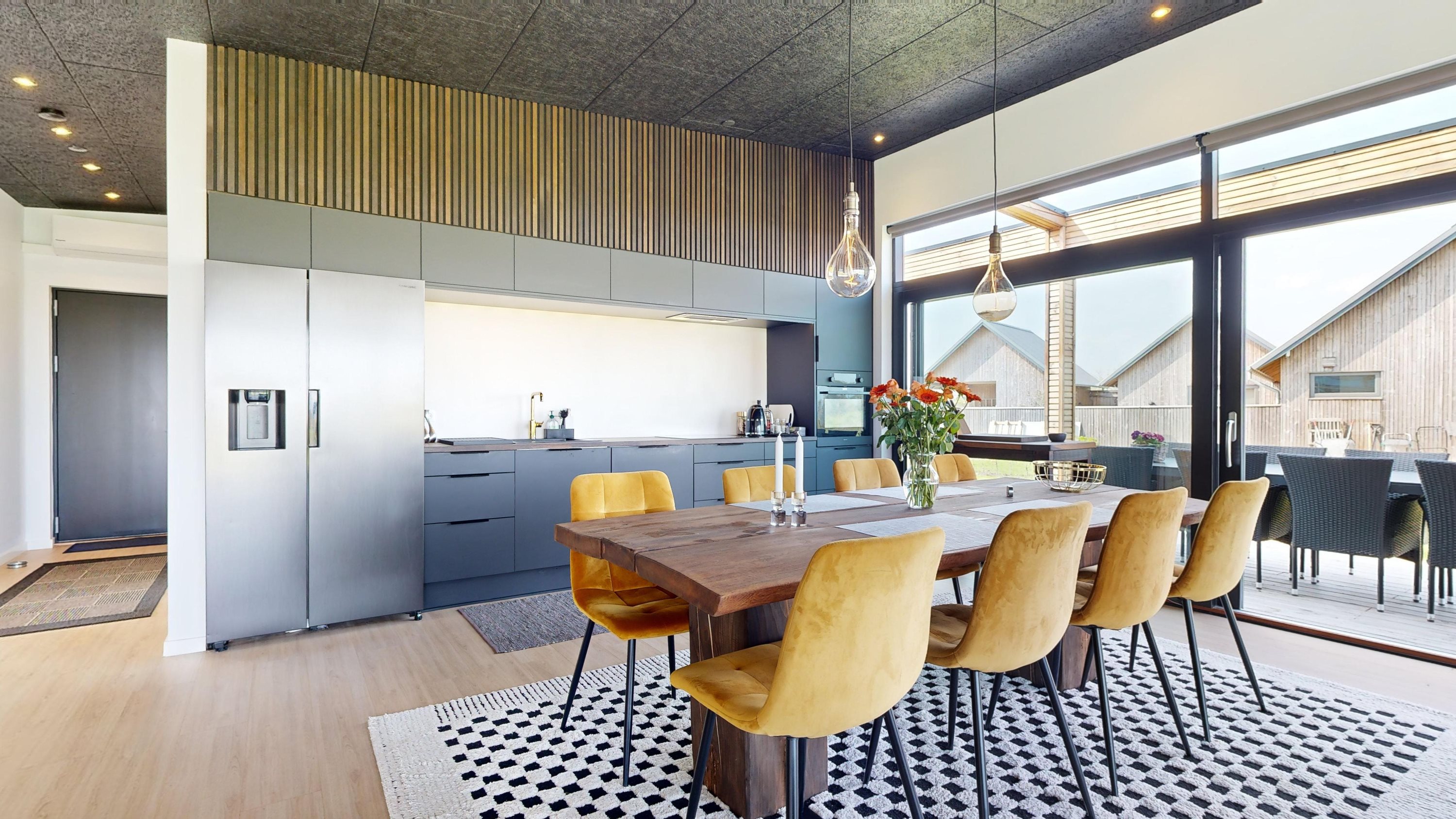 Fremhævet stue billede i fuldskærmstilstand. Billede af Isfuglebakken 3, Hjarbæk, 8831 Løgstrup