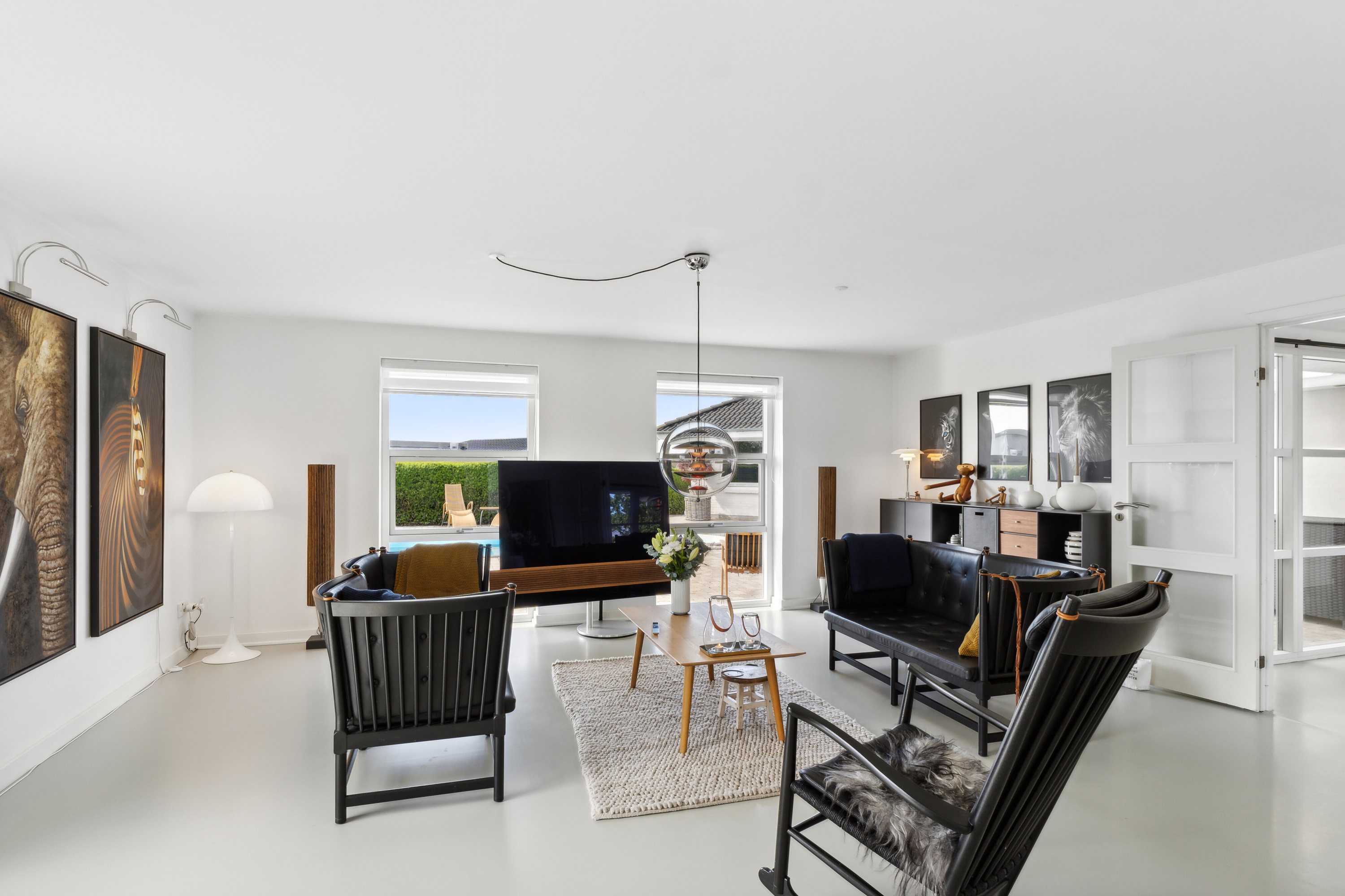 Fremhævet stue billede i fuldskærmstilstand. Billede af Brunbjergparken 89, Løjt Kirkeby, 6200 Aabenraa