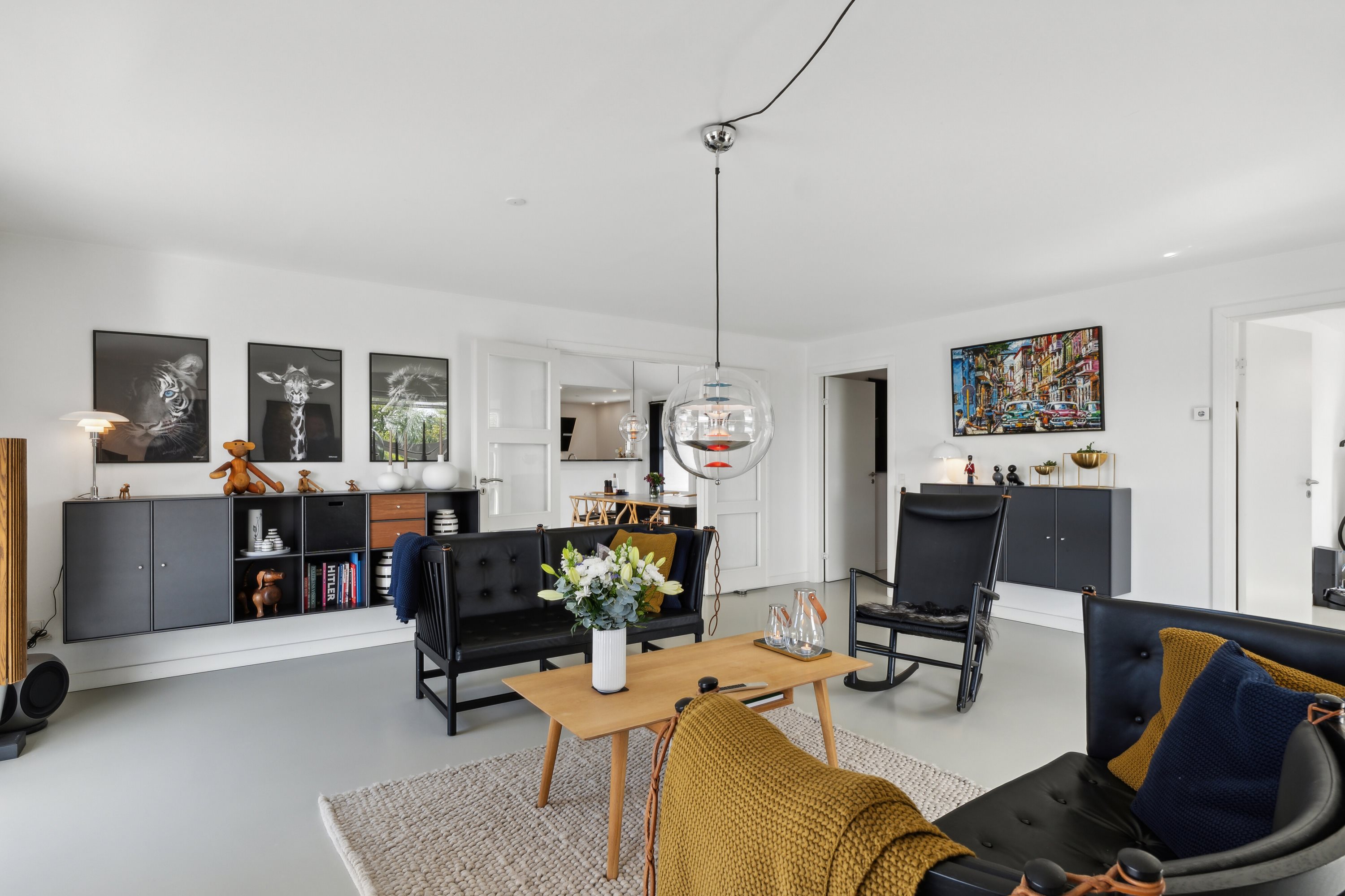 Fremhævet stue billede i fuldskærmstilstand. Billede af Brunbjergparken 89, Løjt Kirkeby, 6200 Aabenraa