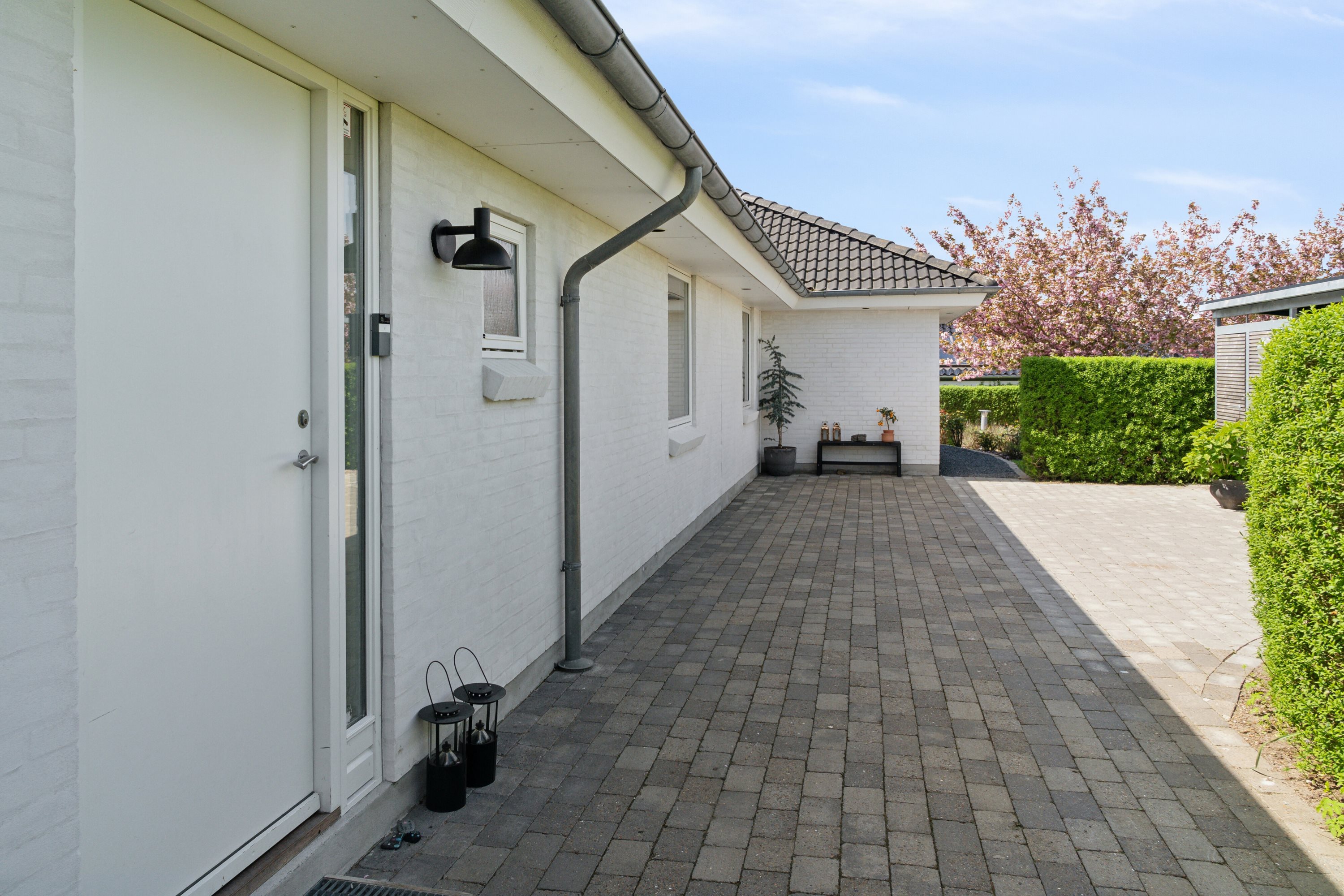 Fremhævet udendørs billede i fuldskærmstilstand. Billede af Brunbjergparken 89, Løjt Kirkeby, 6200 Aabenraa