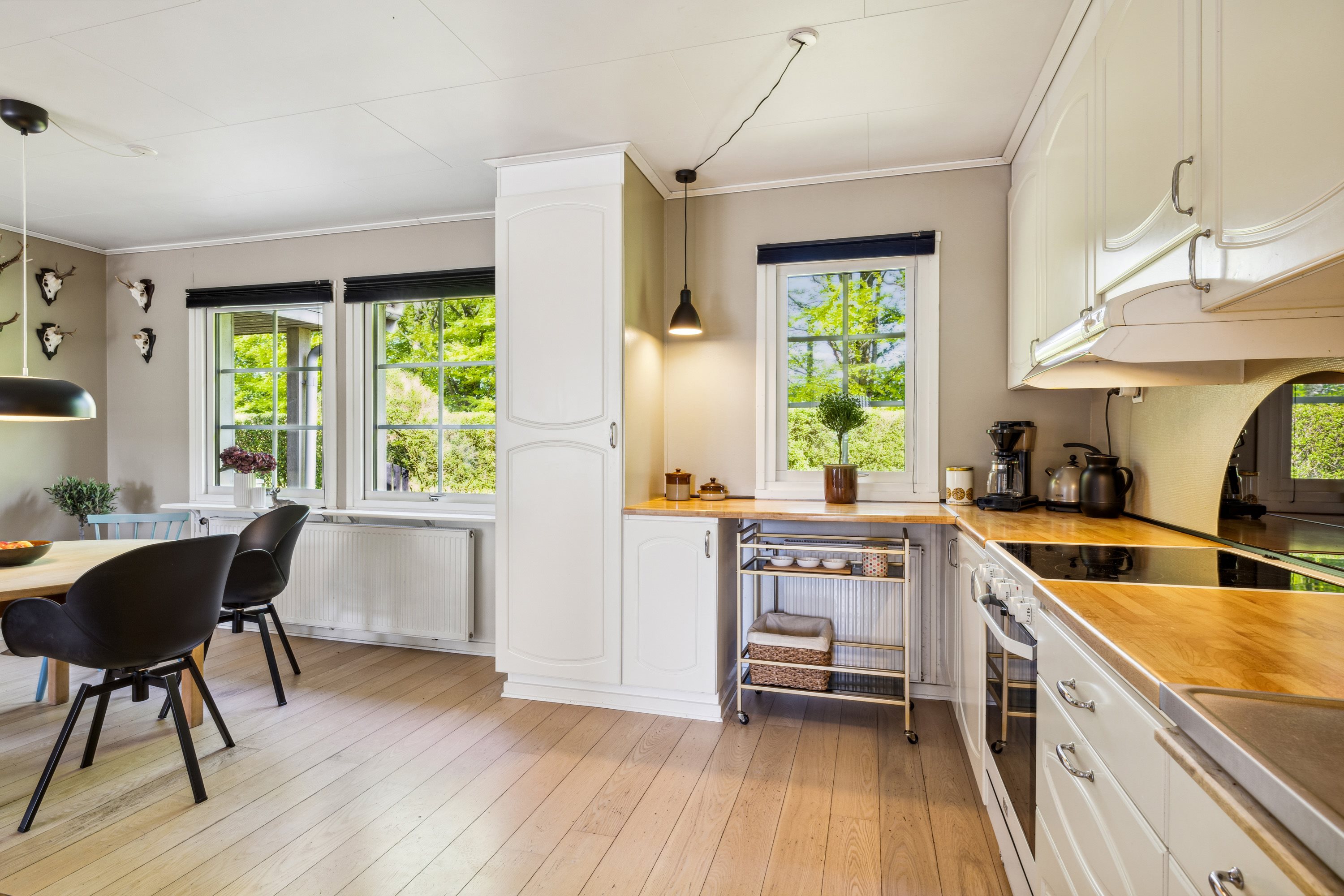 Fremhævet køkken billede i fuldskærmstilstand. Billede af Kløvervangen 18, Lime, 8544 Mørke