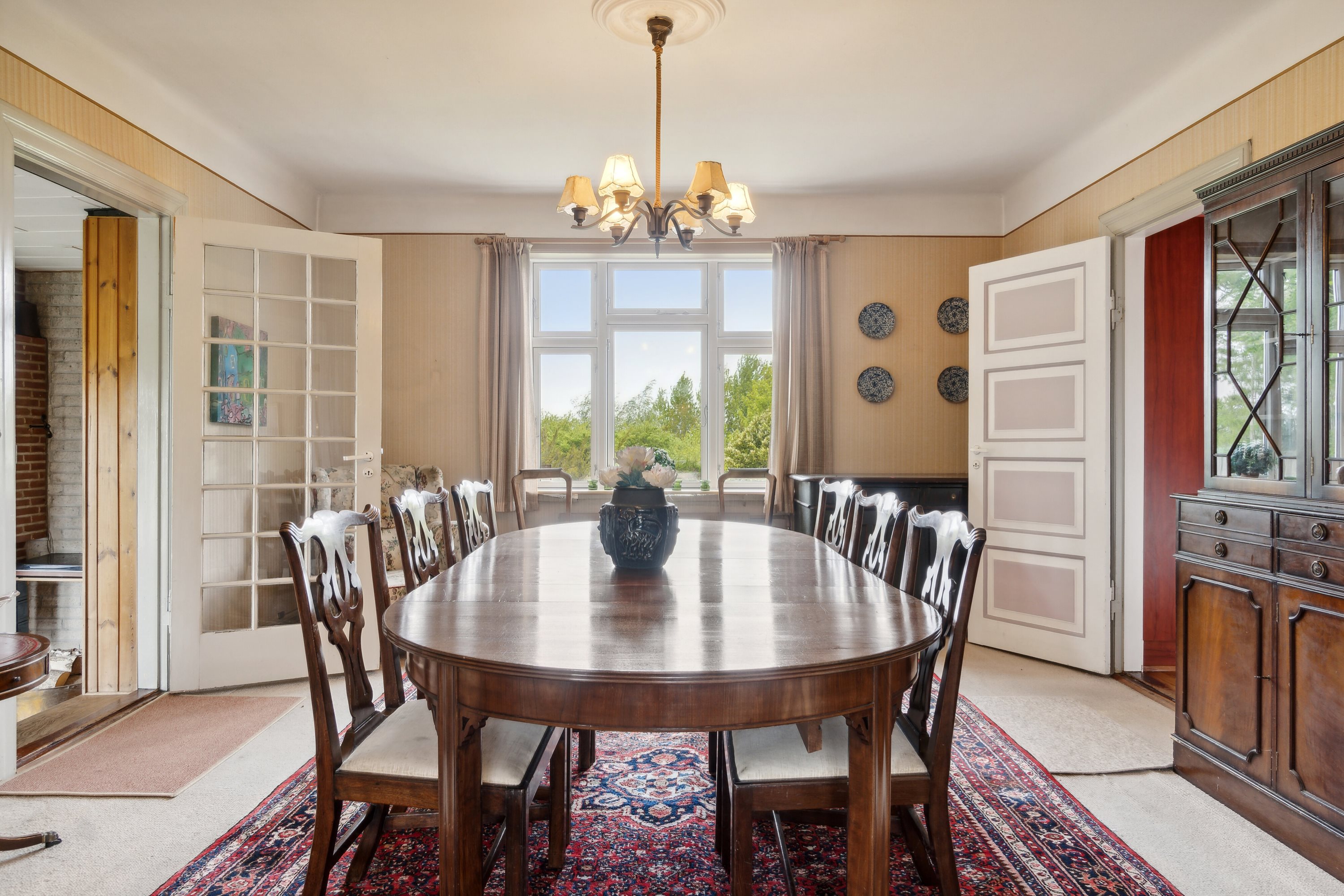 Fremhævet spisestue billede i fuldskærmstilstand. Billede af Nyledsbakken 40, 4500 Nykøbing Sj