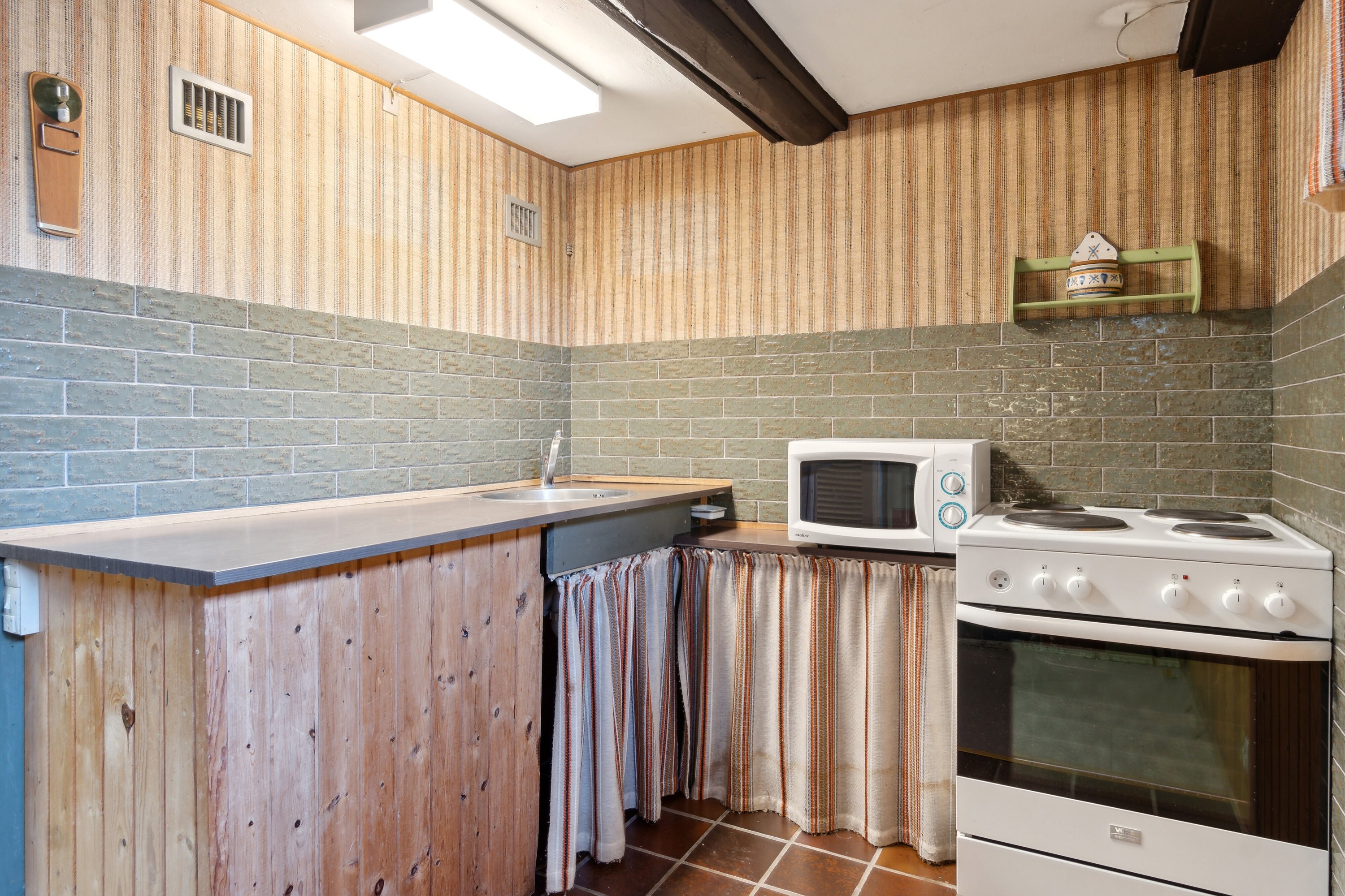 Fremhævet køkken billede i fuldskærmstilstand. Billede af Nyledsbakken 40, 4500 Nykøbing Sj