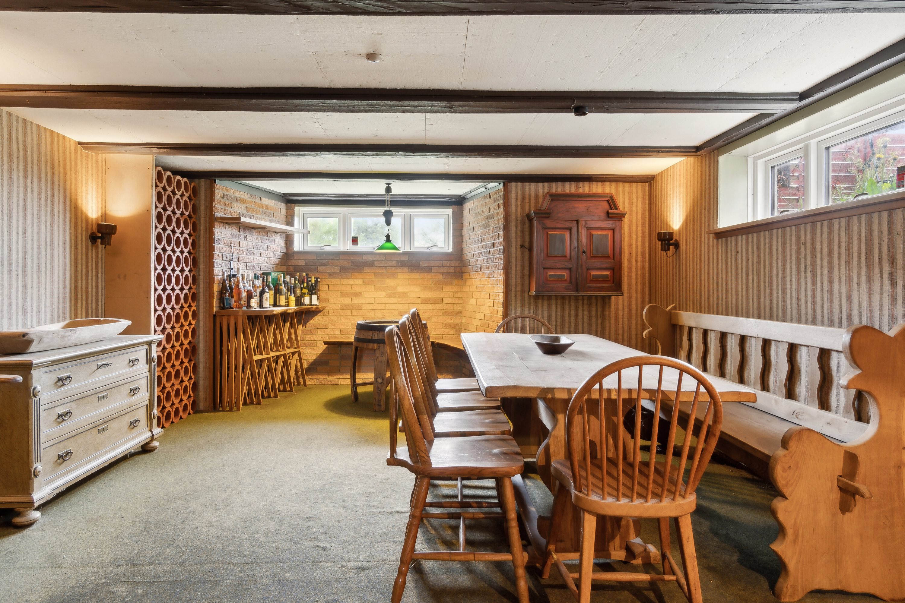 Fremhævet spisestue billede i fuldskærmstilstand. Billede af Nyledsbakken 40, 4500 Nykøbing Sj