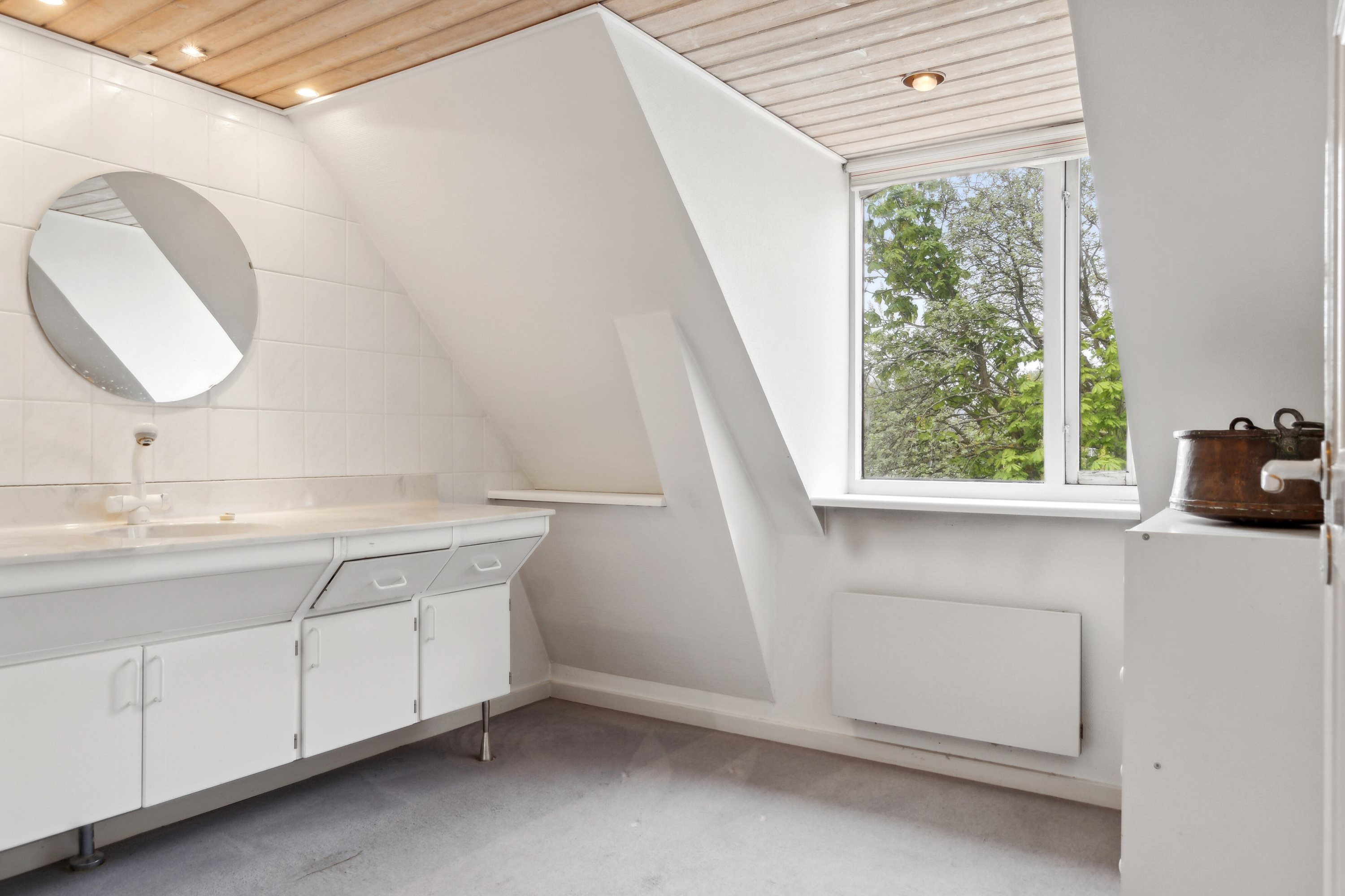 Fremhævet badeværelse billede i fuldskærmstilstand. Billede af Nyledsbakken 40, 4500 Nykøbing Sj