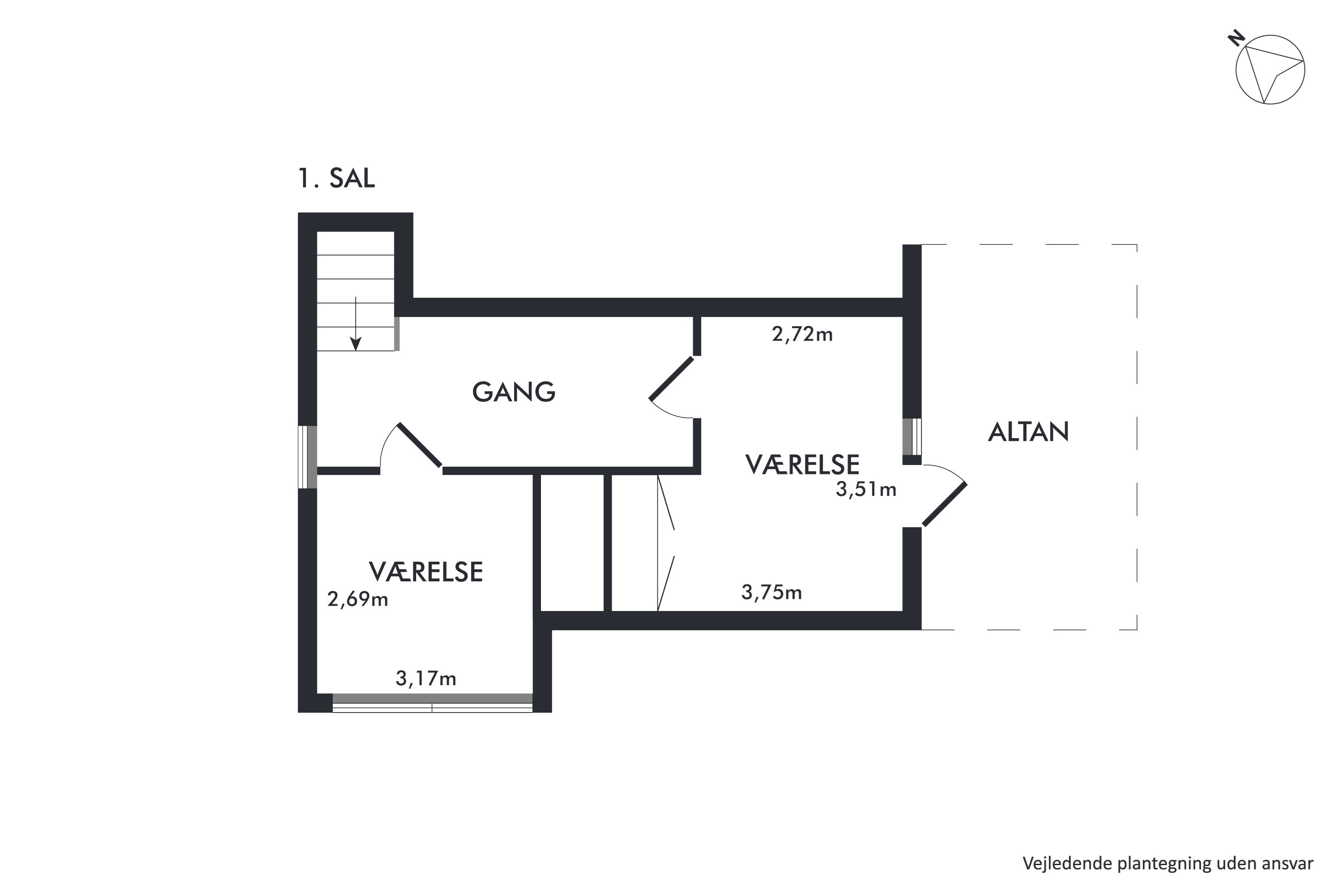 Plantegninger billede af Kræmmervejen 3, Vellev, 8860 Ulstrup