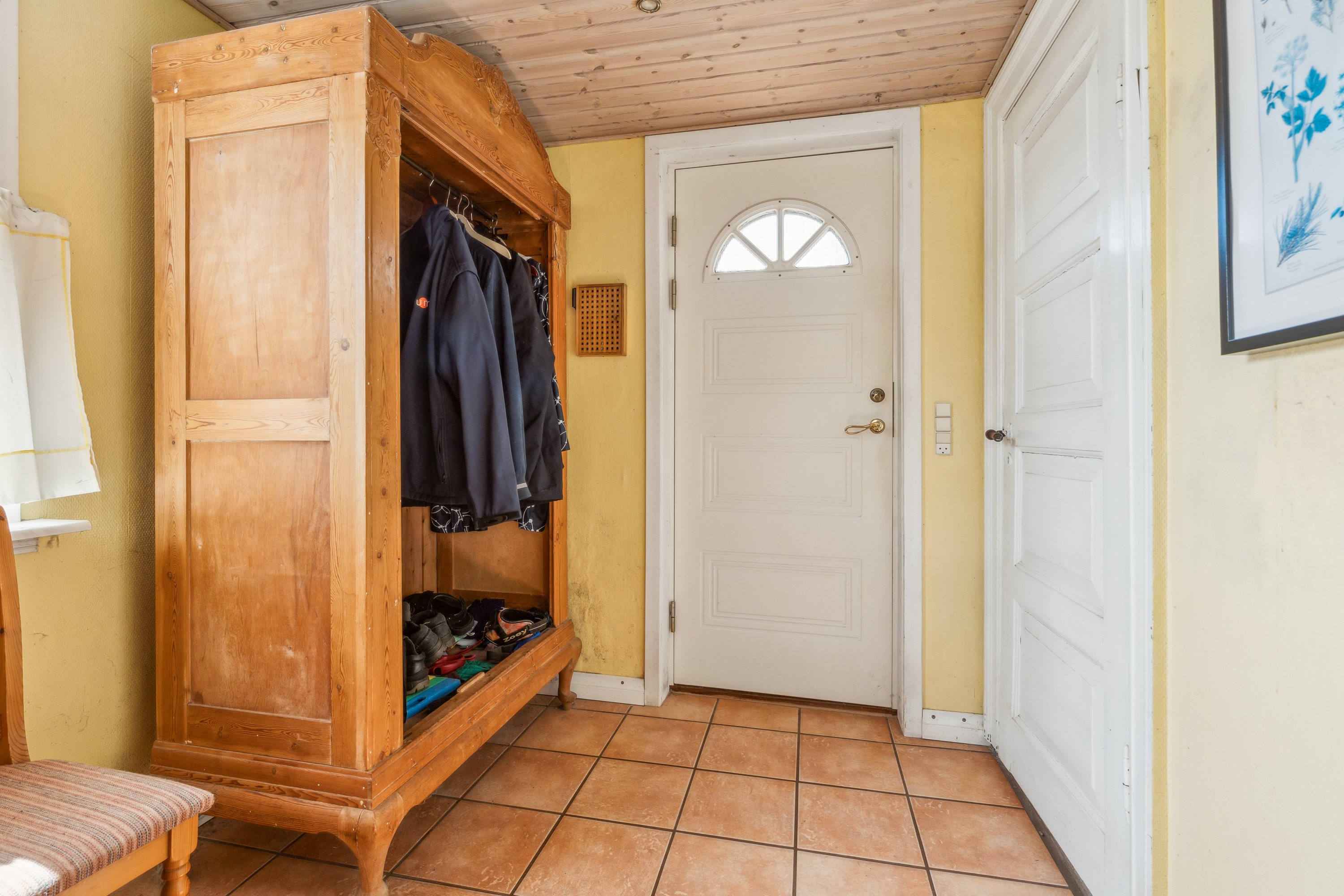 Fremhævet gang billede i fuldskærmstilstand. Billede af Kræmmervejen 3, Vellev, 8860 Ulstrup