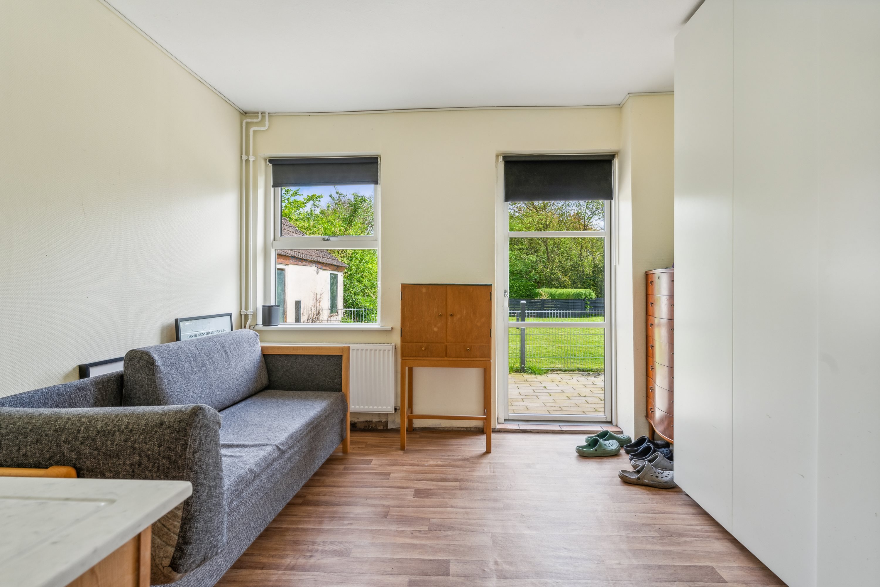 Fremhævet stue billede i fuldskærmstilstand. Billede af Kræmmervejen 3, Vellev, 8860 Ulstrup