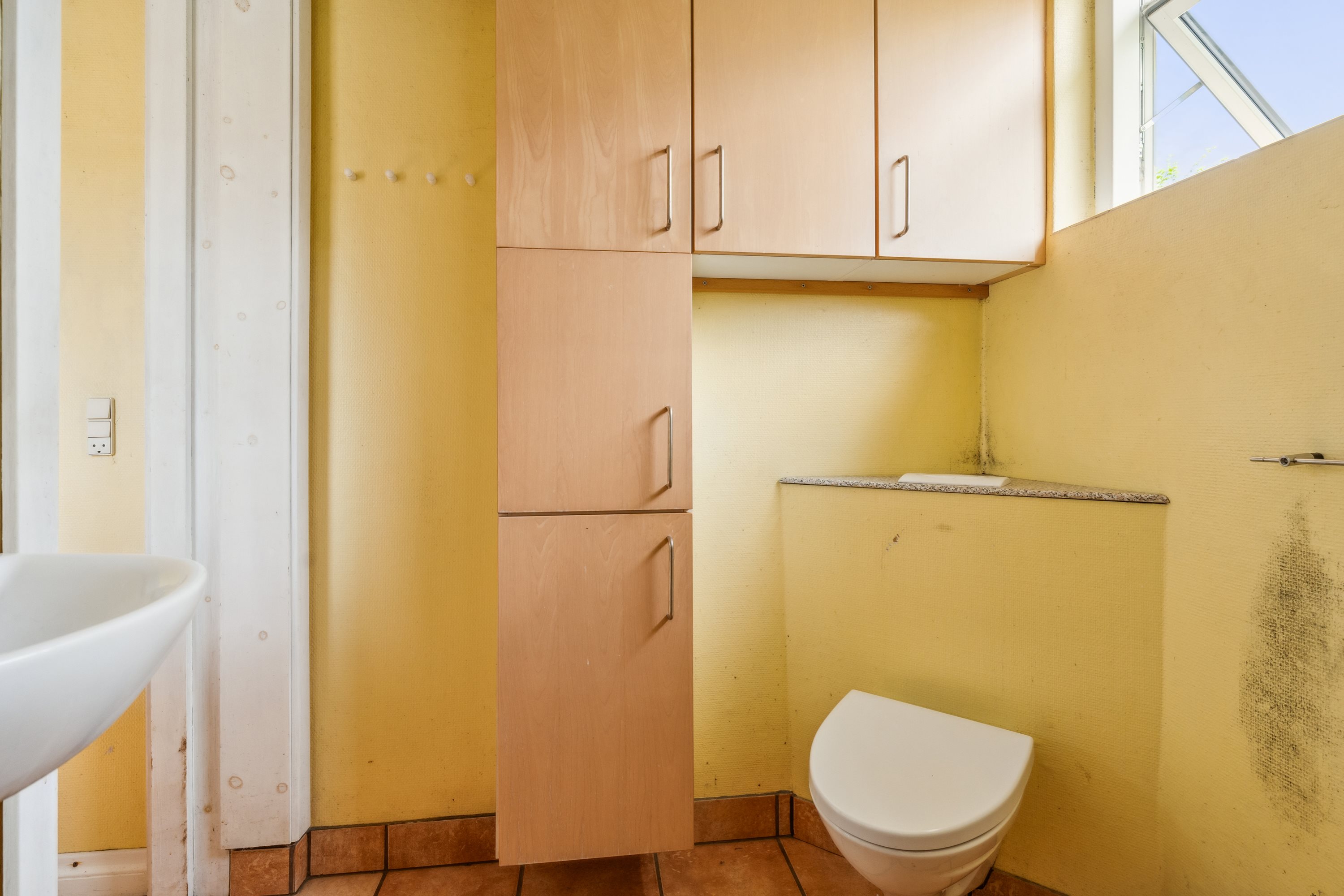 Fremhævet badeværelse billede i fuldskærmstilstand. Billede af Kræmmervejen 3, Vellev, 8860 Ulstrup