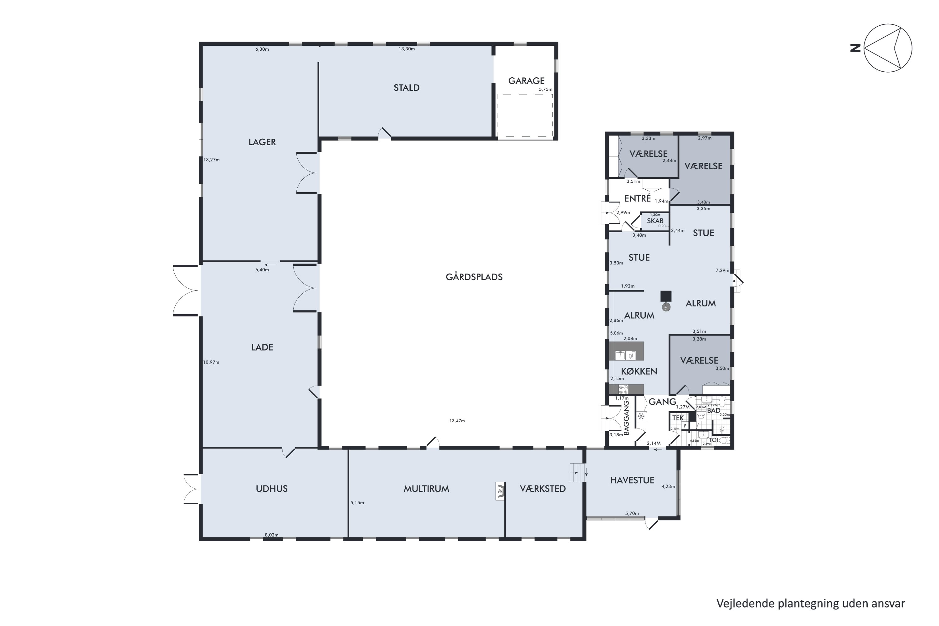 Plantegninger billede af Lindhøjvej 6, Begtrup, 8420 Knebel
