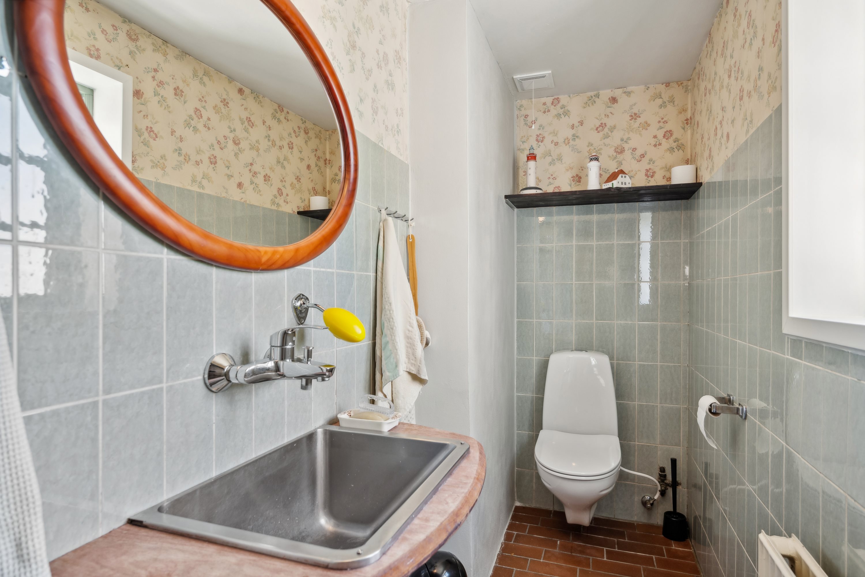 Fremhævet badeværelse billede i fuldskærmstilstand. Billede af Lindhøjvej 6, Begtrup, 8420 Knebel