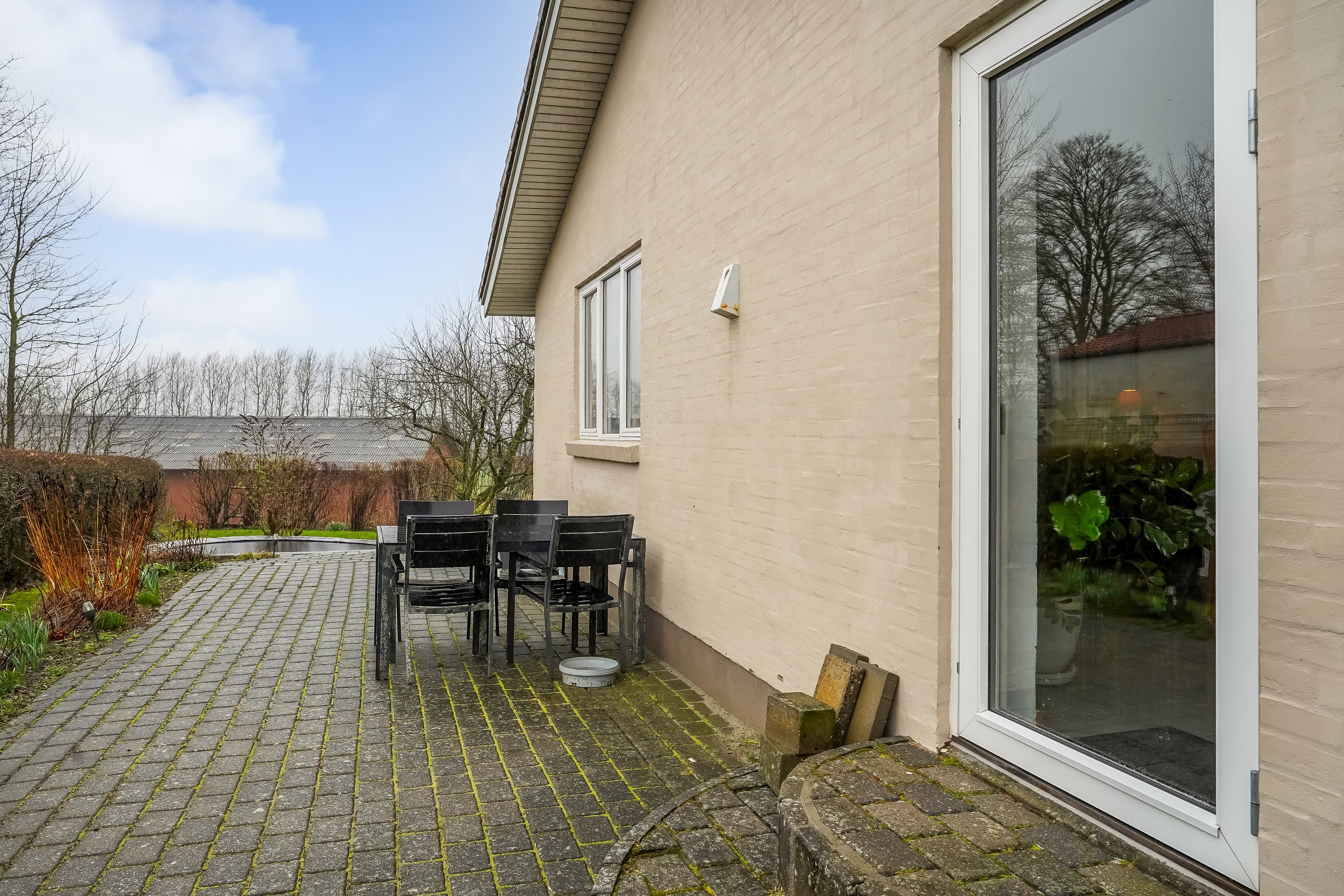 Fremhævet terrasse billede i fuldskærmstilstand. Billede af Vindelevvej 13, Vindelev, 7300 Jelling