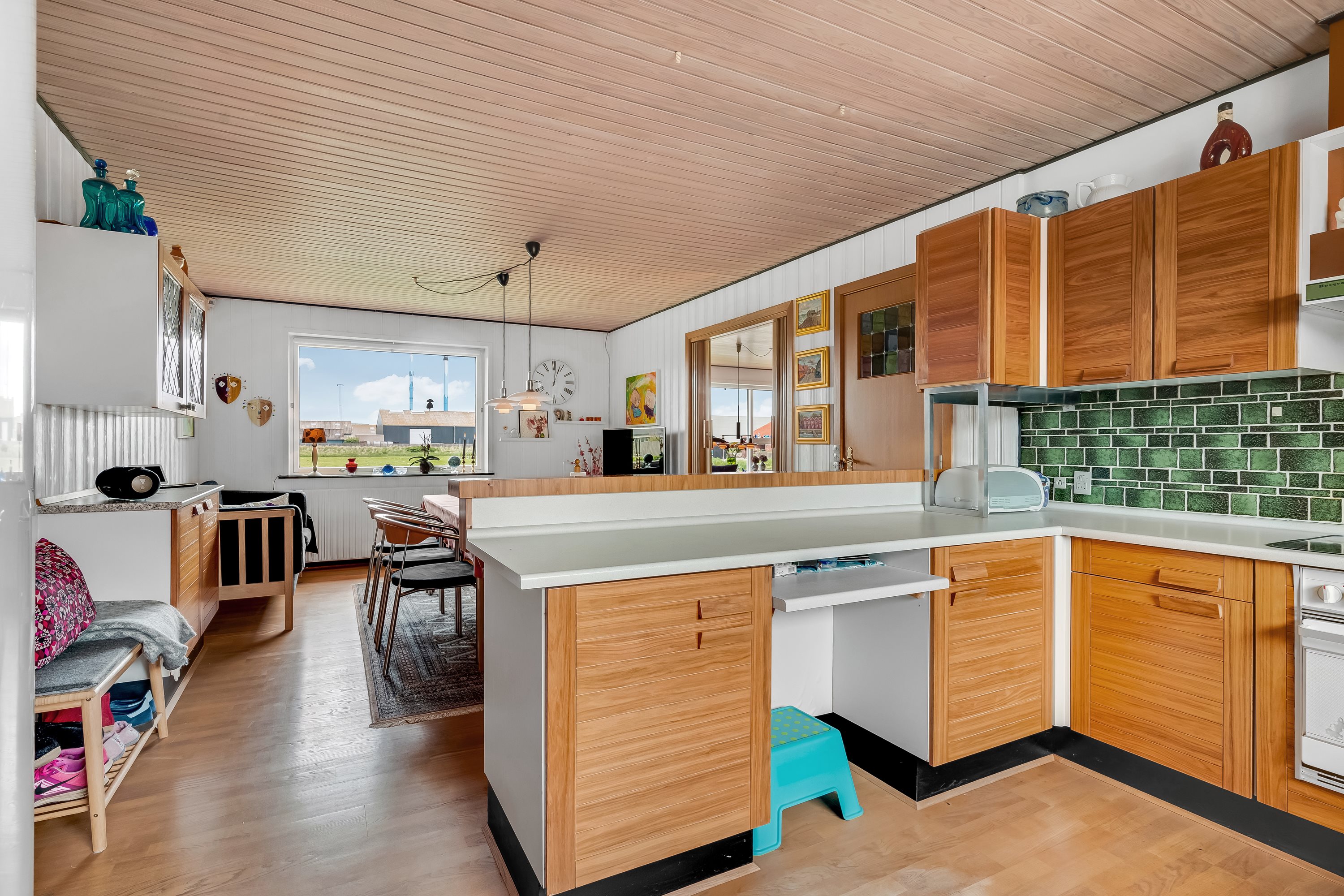 Fremhævet køkken billede i fuldskærmstilstand. Billede af Anholtvej 2, 7680 Thyborøn