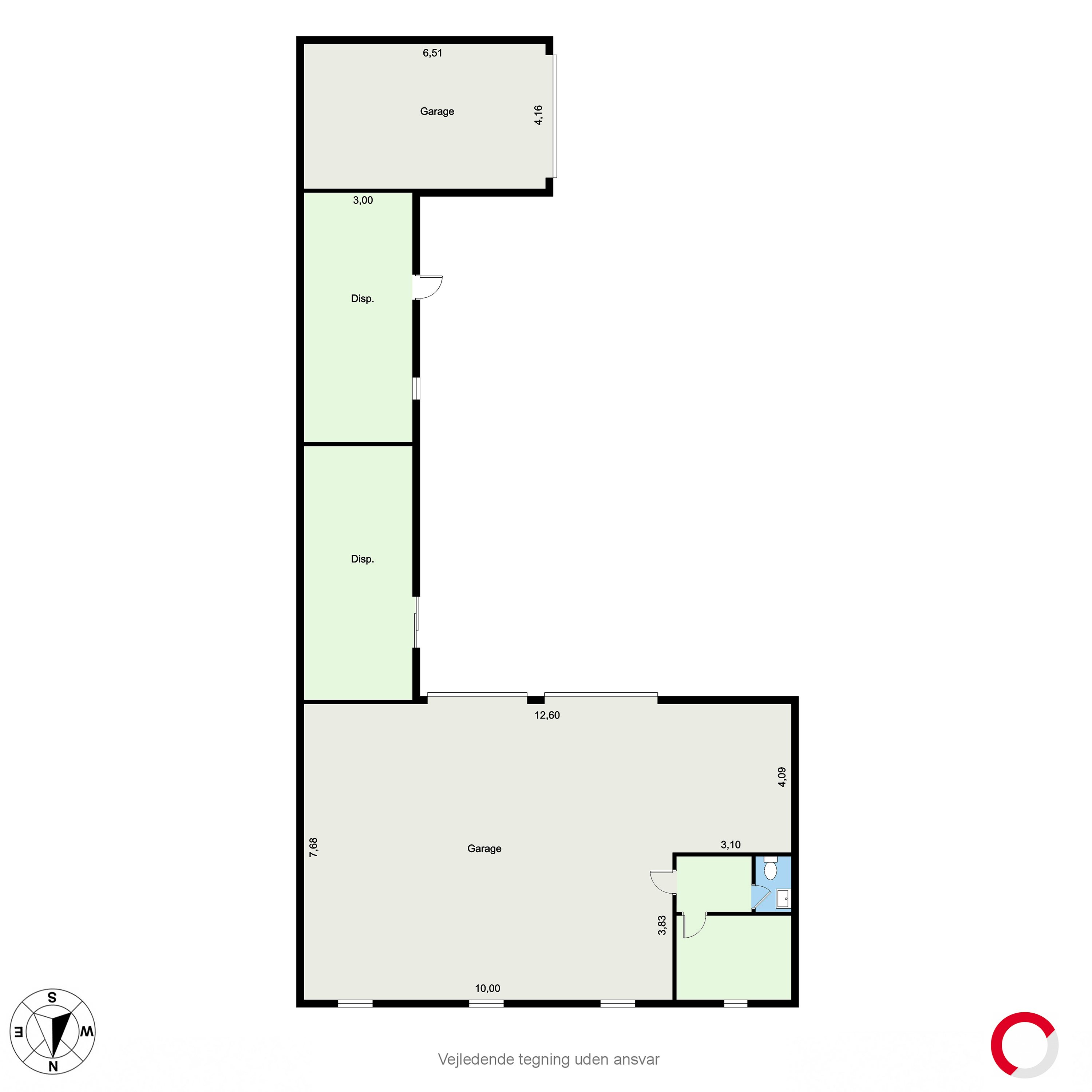 Plantegninger billede af Langdalsvej 20, 8220 Brabrand