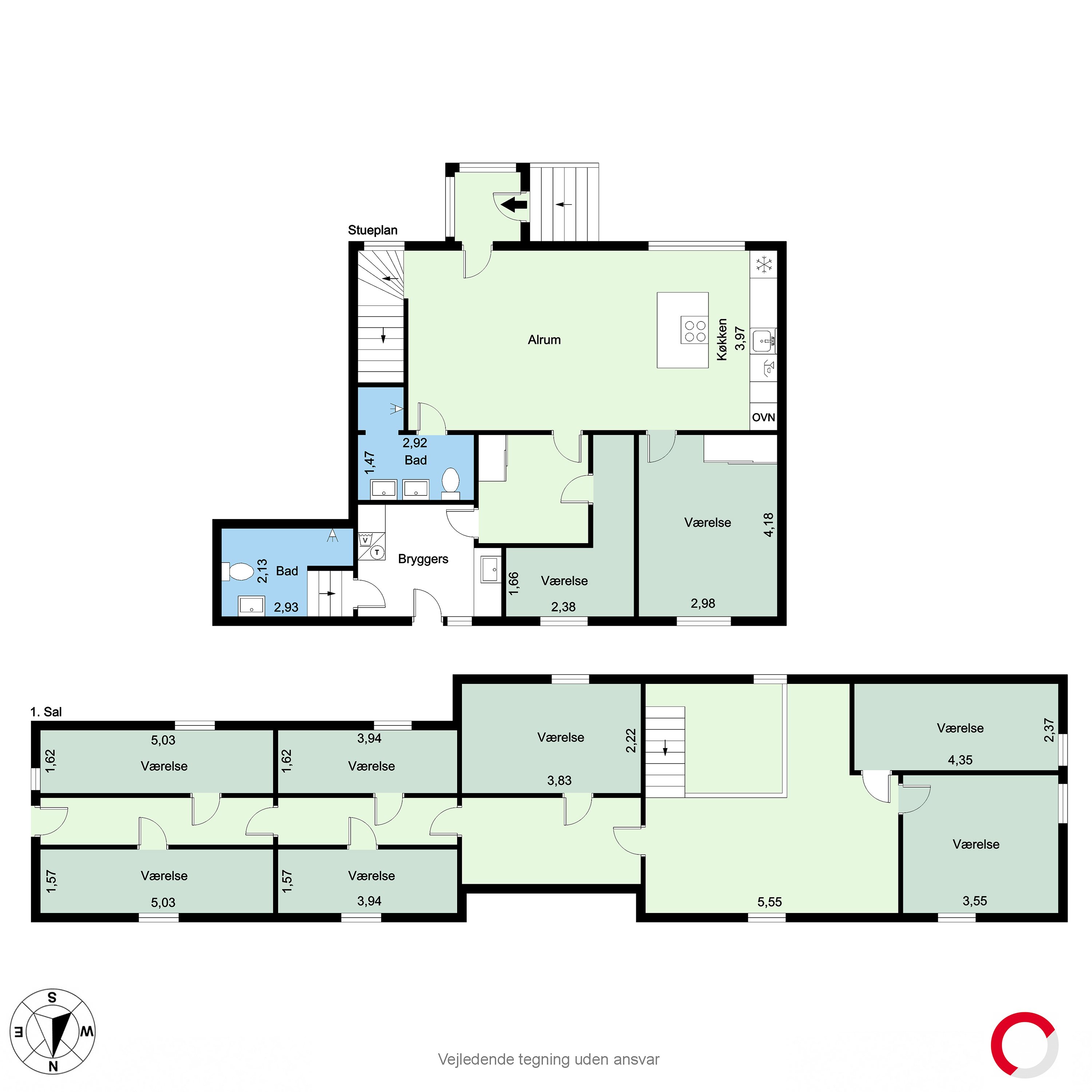 Plantegninger billede af Langdalsvej 20, 8220 Brabrand