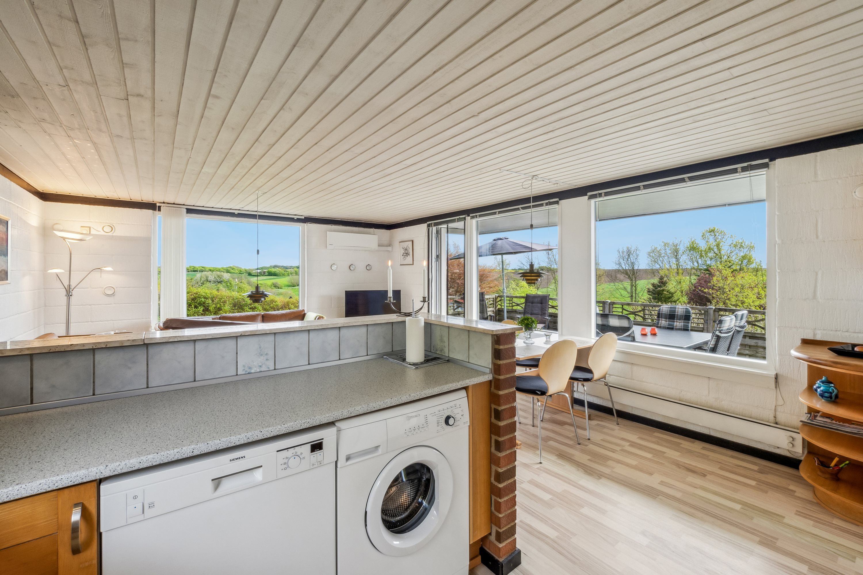 Fremhævet køkken billede i fuldskærmstilstand. Billede af Markvej 15, Eskov, 7870 Roslev