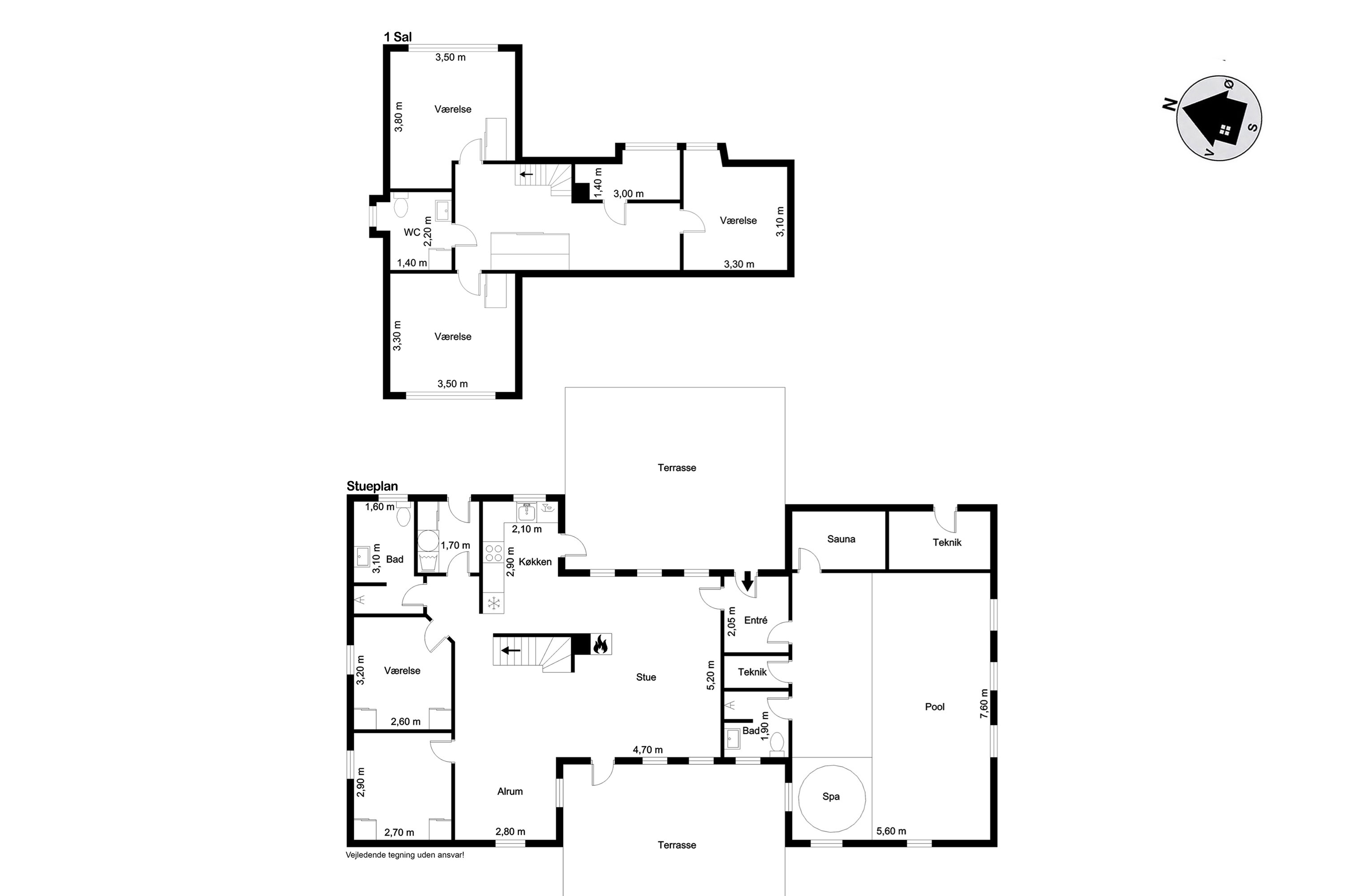 Plantegninger billede af Kap Farvel 11, Tvismark, 6792 Rømø