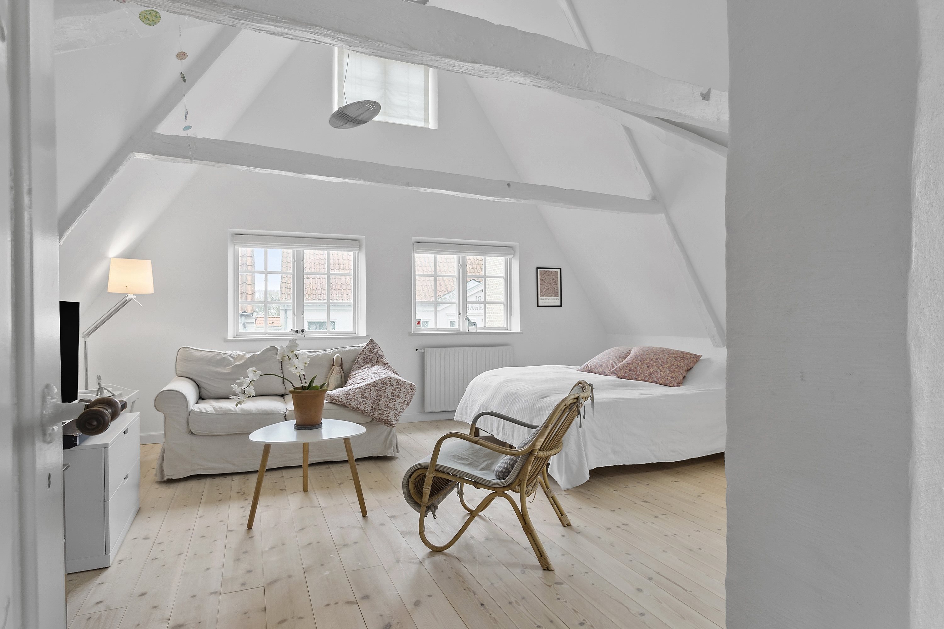 Fremhævet soveværelse billede i fuldskærmstilstand. Billede af Hægersgade 1, 6100 Haderslev