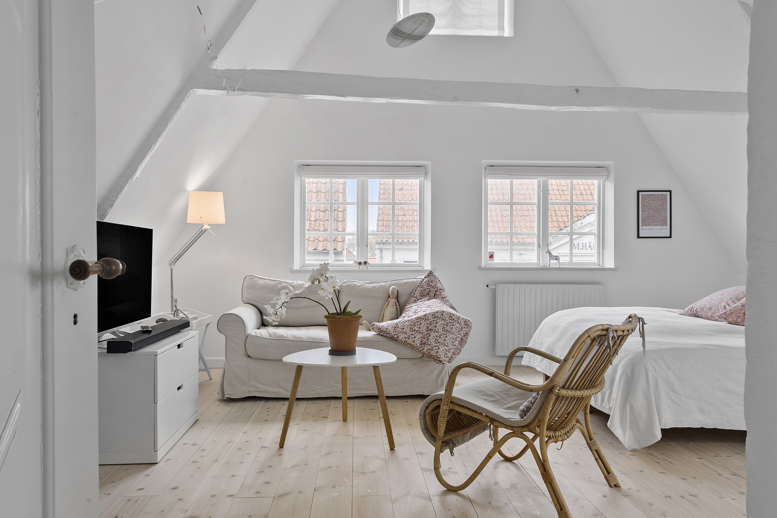 Fremhævet soveværelse billede i fuldskærmstilstand. Billede af Hægersgade 1, 6100 Haderslev