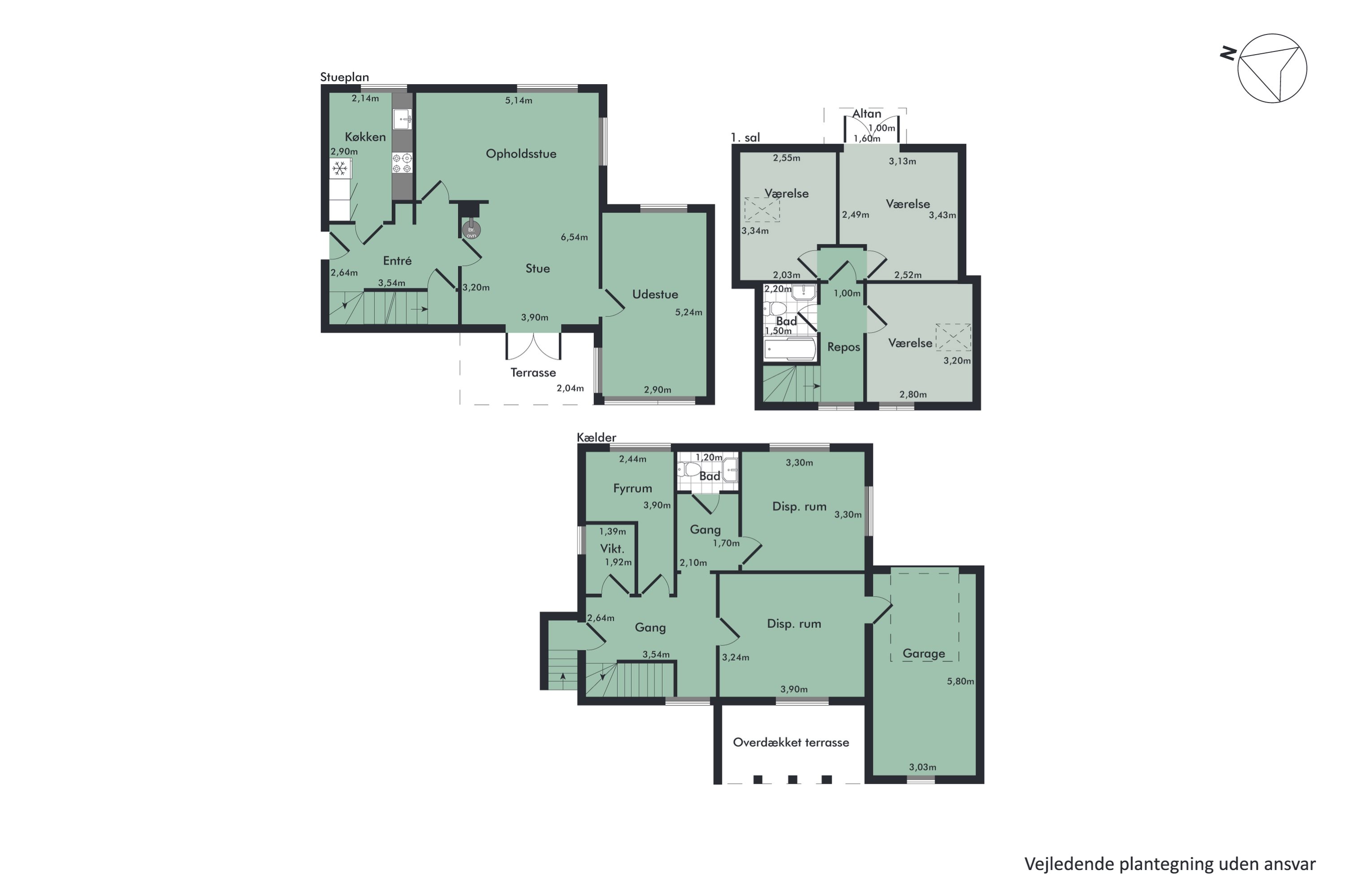 Plantegninger billede af Randersvej 18, 9500 Hobro