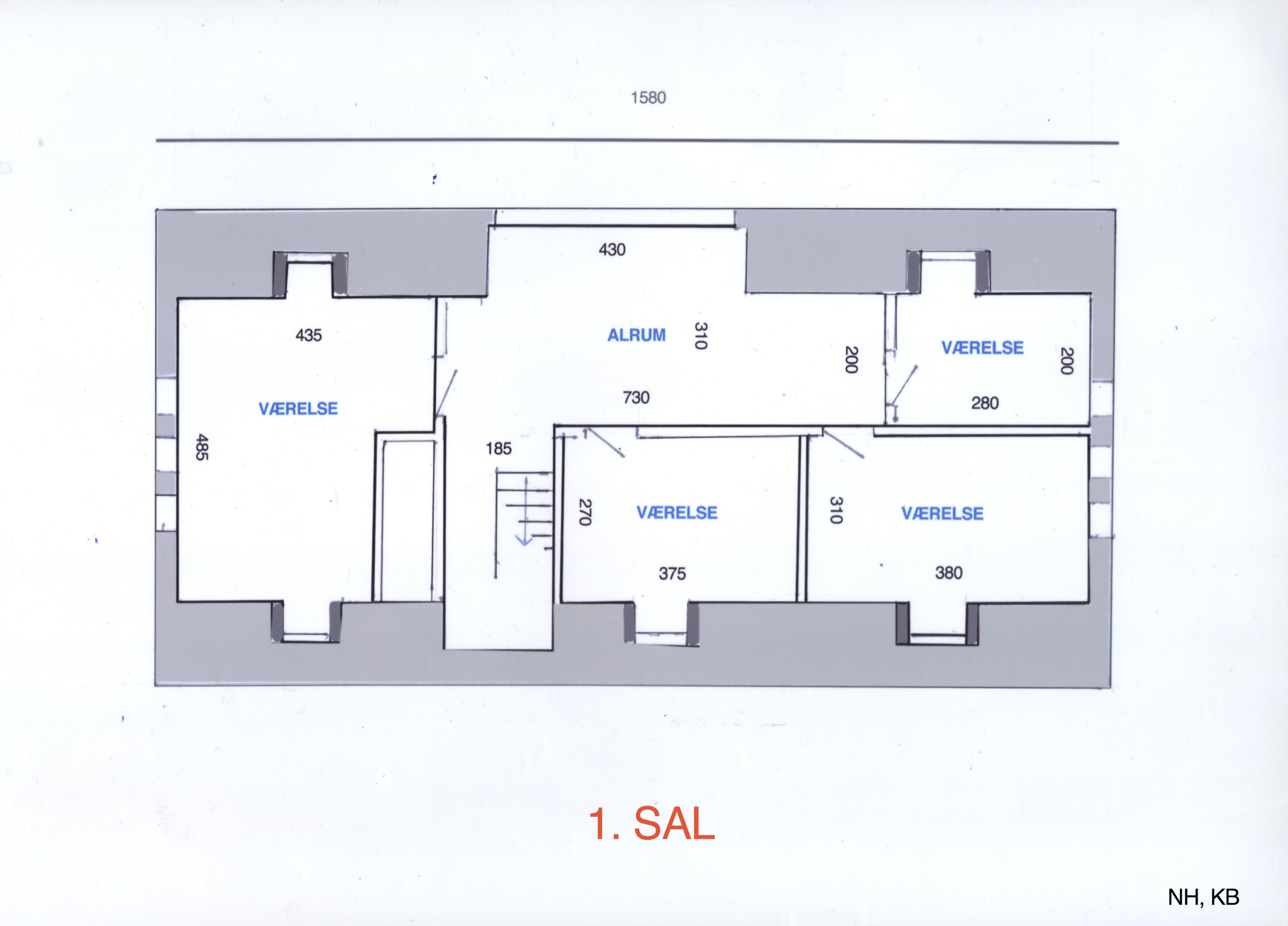 Plantegninger billede af Højgårdsvej 37, Eskilstrup, 4683 Rønnede