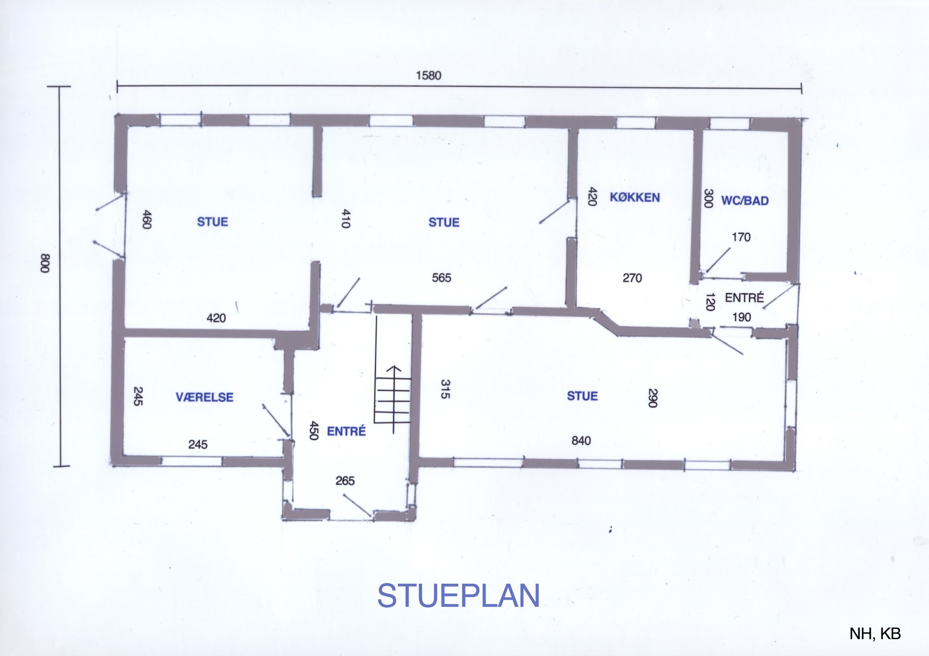 Plantegninger billede af Højgårdsvej 37, Eskilstrup, 4683 Rønnede