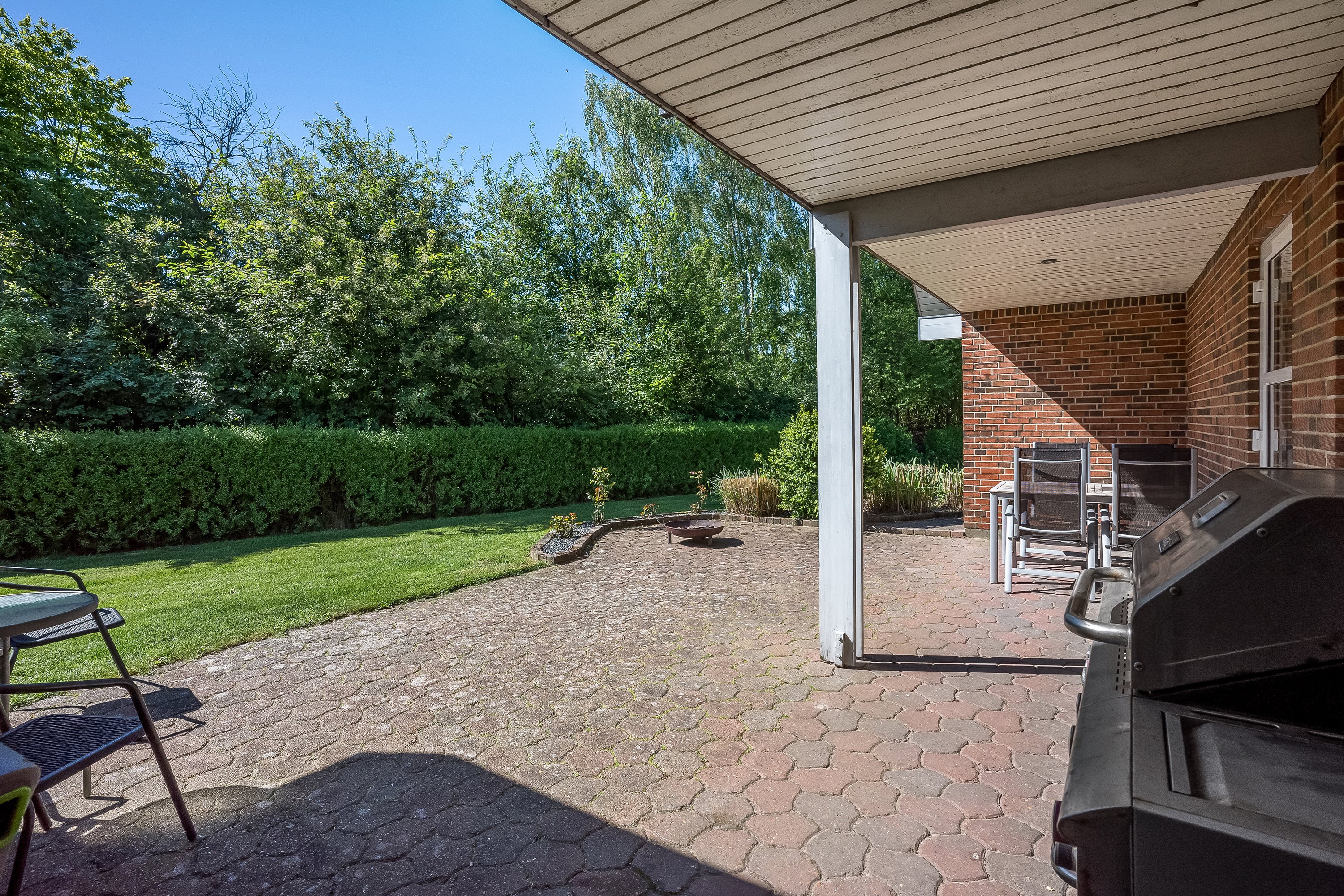 Fremhævet terrasse billede i fuldskærmstilstand. Billede af Kobberupvej 21, Mejrup, 7500 Holstebro