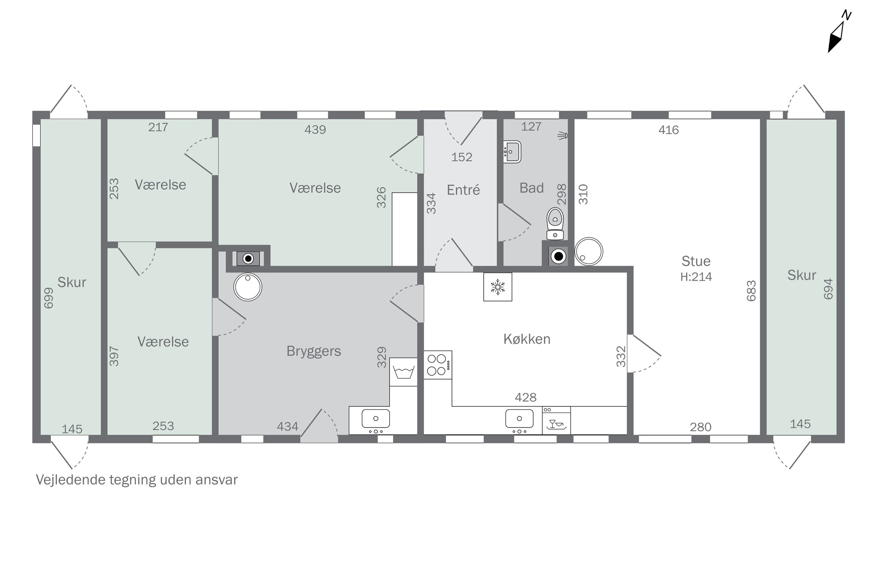 Plantegninger billede af Selleshøjvænget 6, Højby, 5260 Odense S
