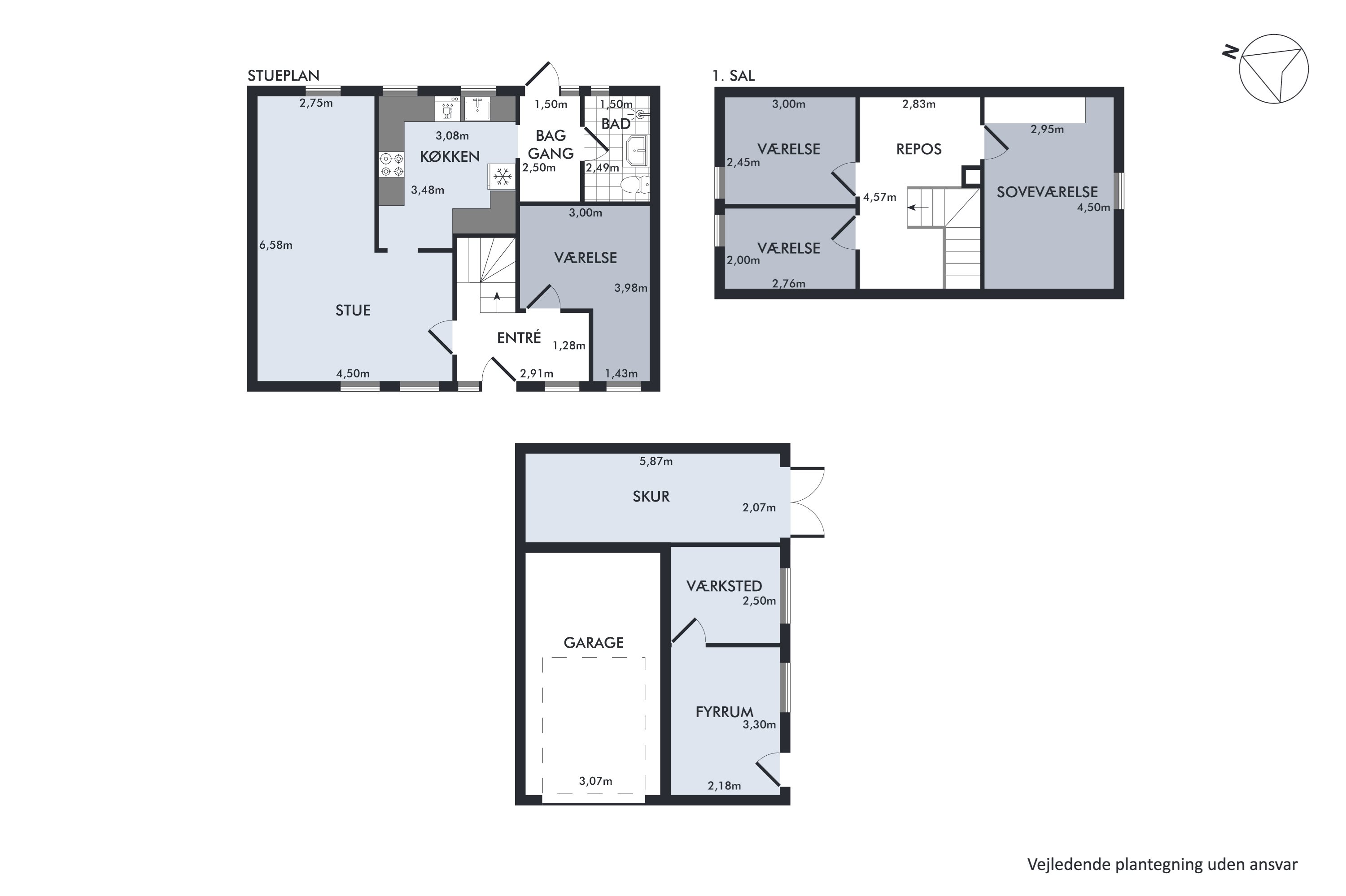 Plantegninger billede af Brandholmvej 18, Ståby, 5672 Broby