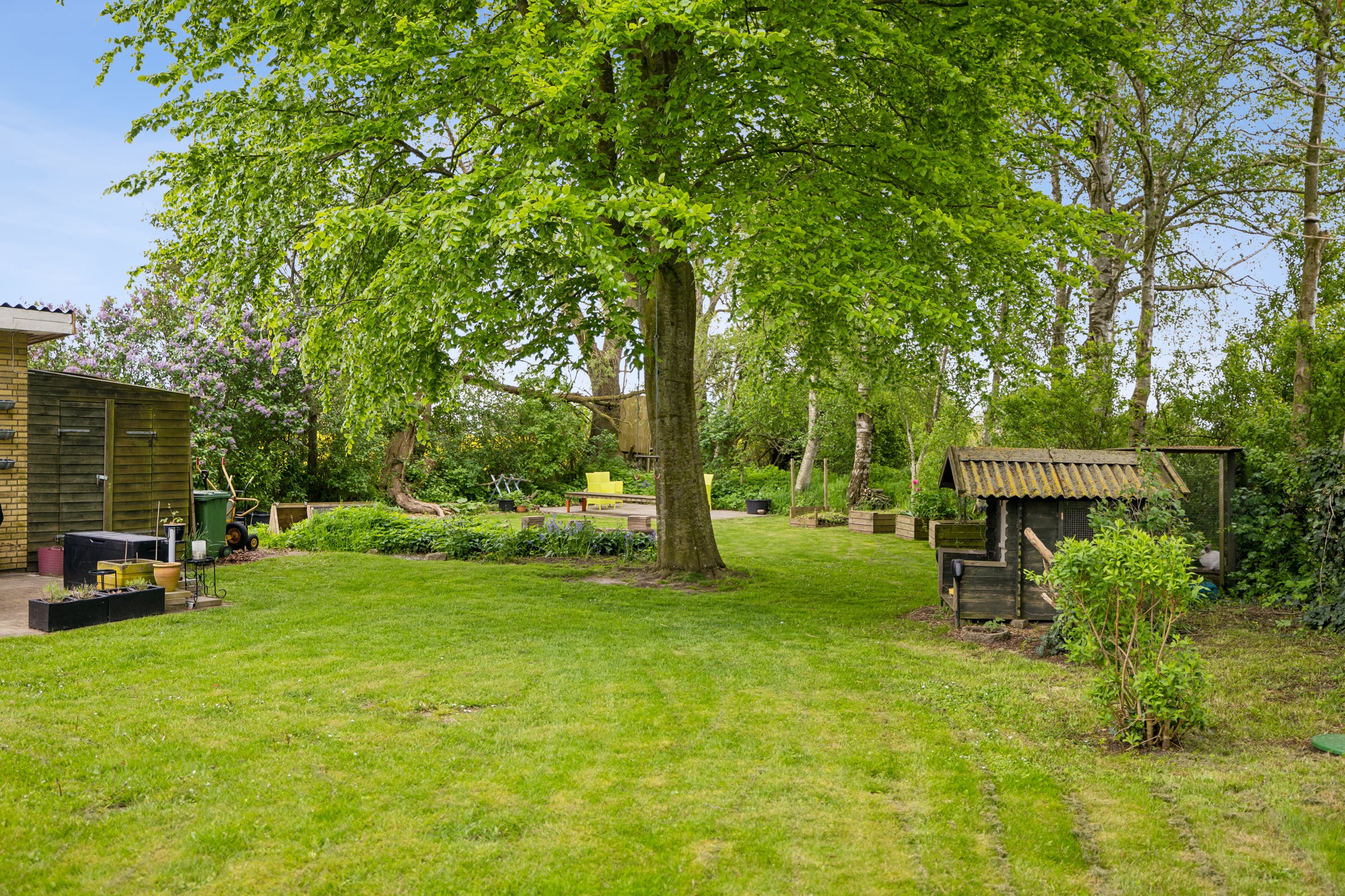 Fremhævet have billede i fuldskærmstilstand. Billede af Brandholmvej 18, Ståby, 5672 Broby