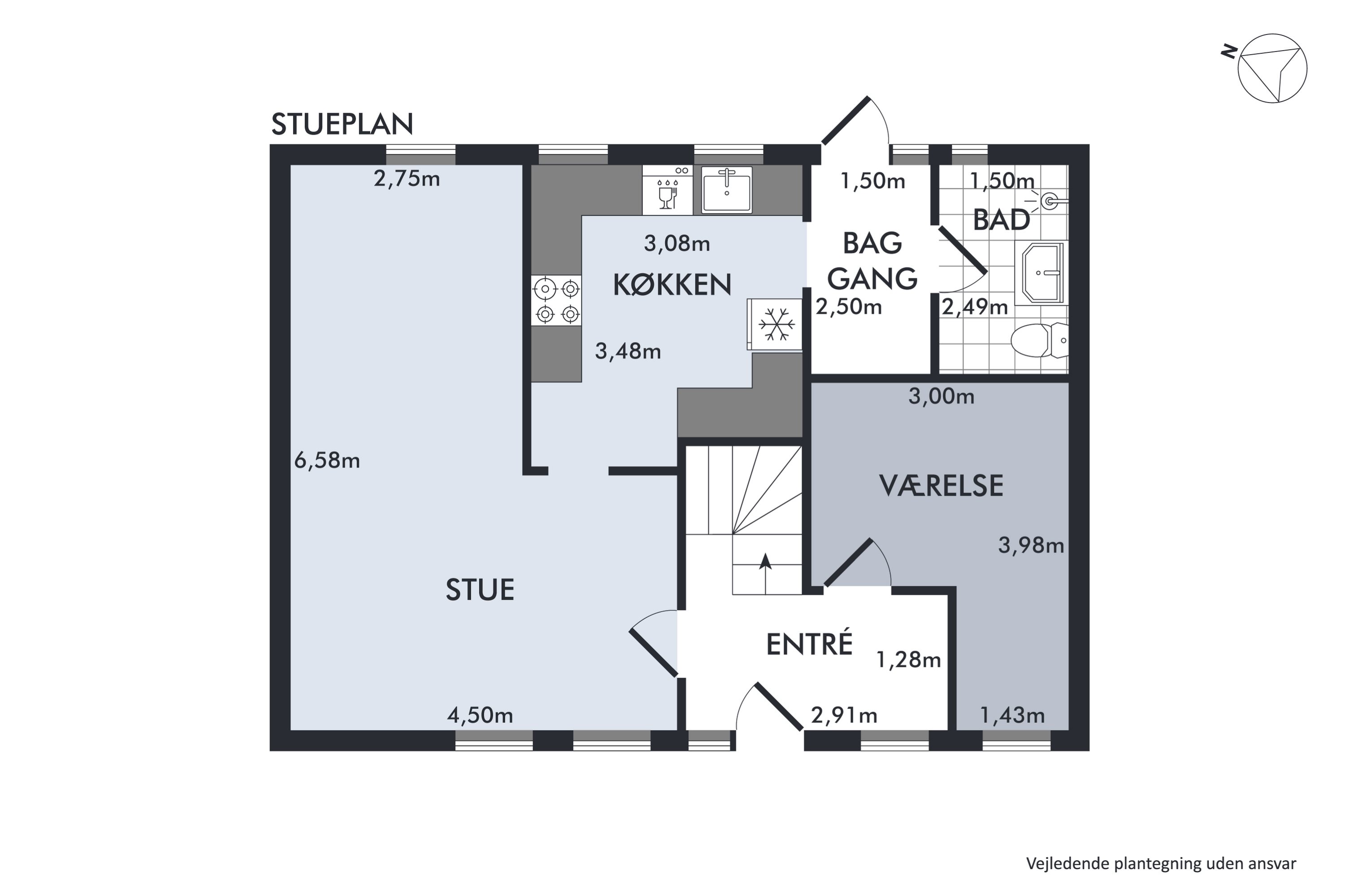 Plantegninger billede af Brandholmvej 18, Ståby, 5672 Broby