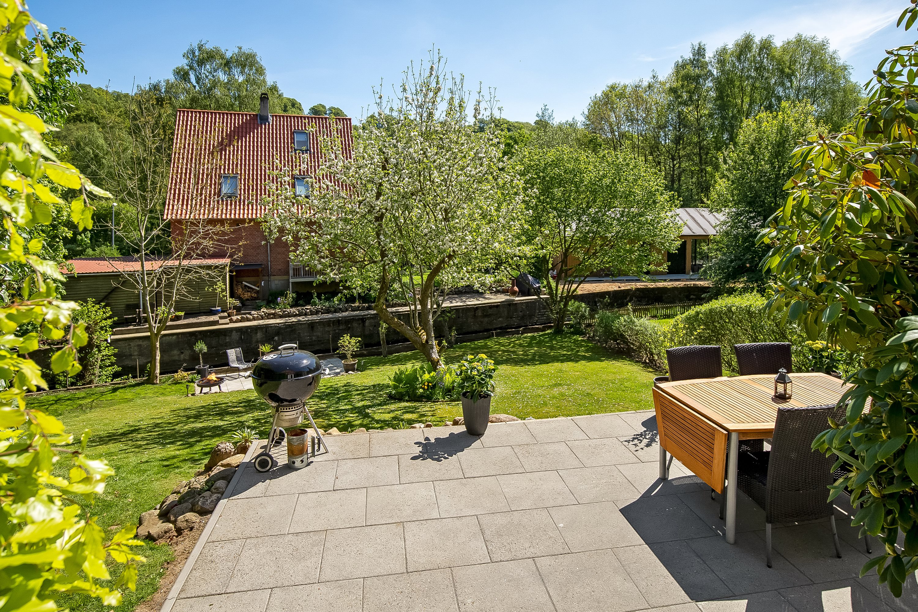 Fremhævet terrasse billede i fuldskærmstilstand. Billede af Grejsdalsvej 72, 1., Grejsdalen, 7100 Vejle