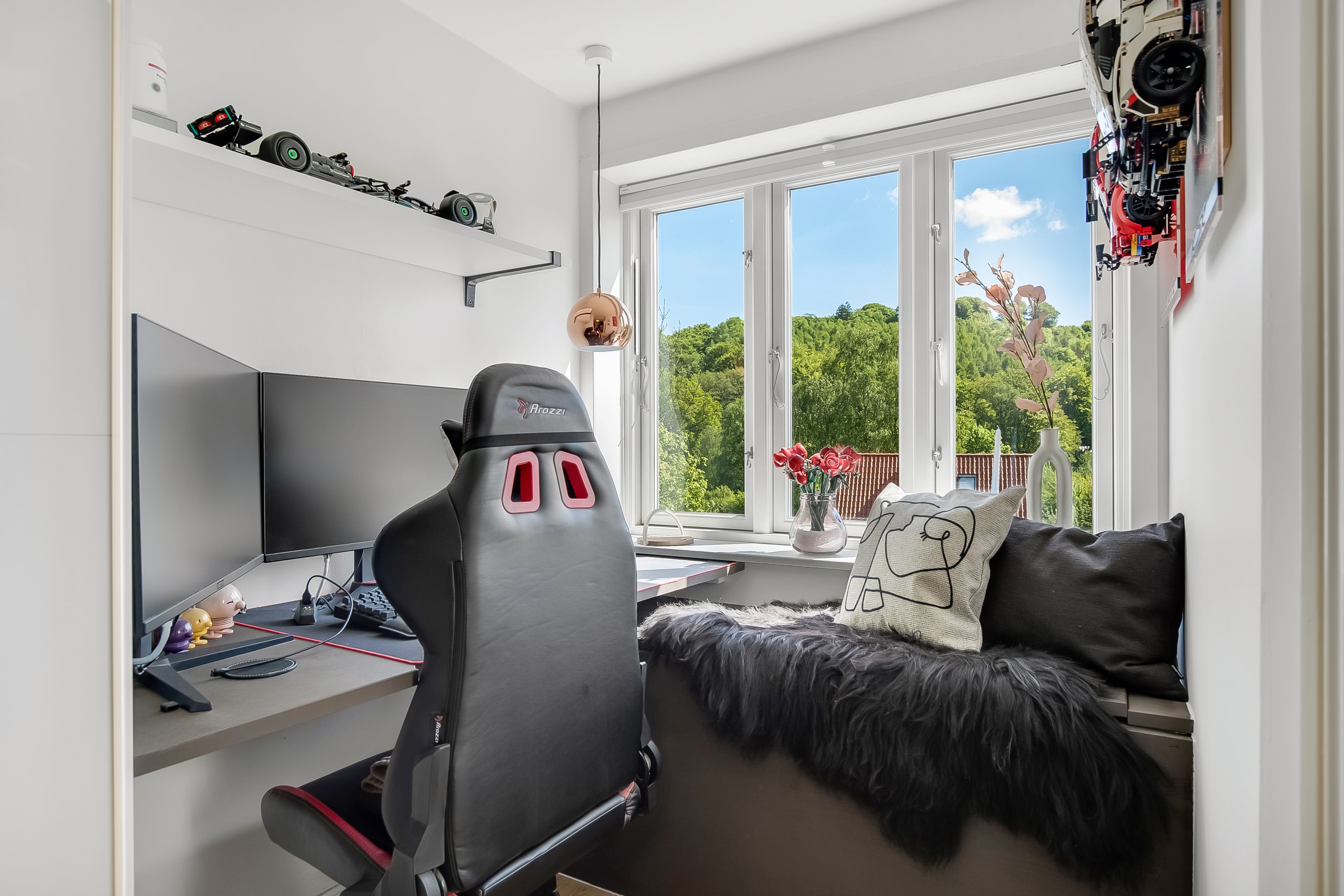 Fremhævet soveværelse billede i fuldskærmstilstand. Billede af Grejsdalsvej 72, 1., Grejsdalen, 7100 Vejle