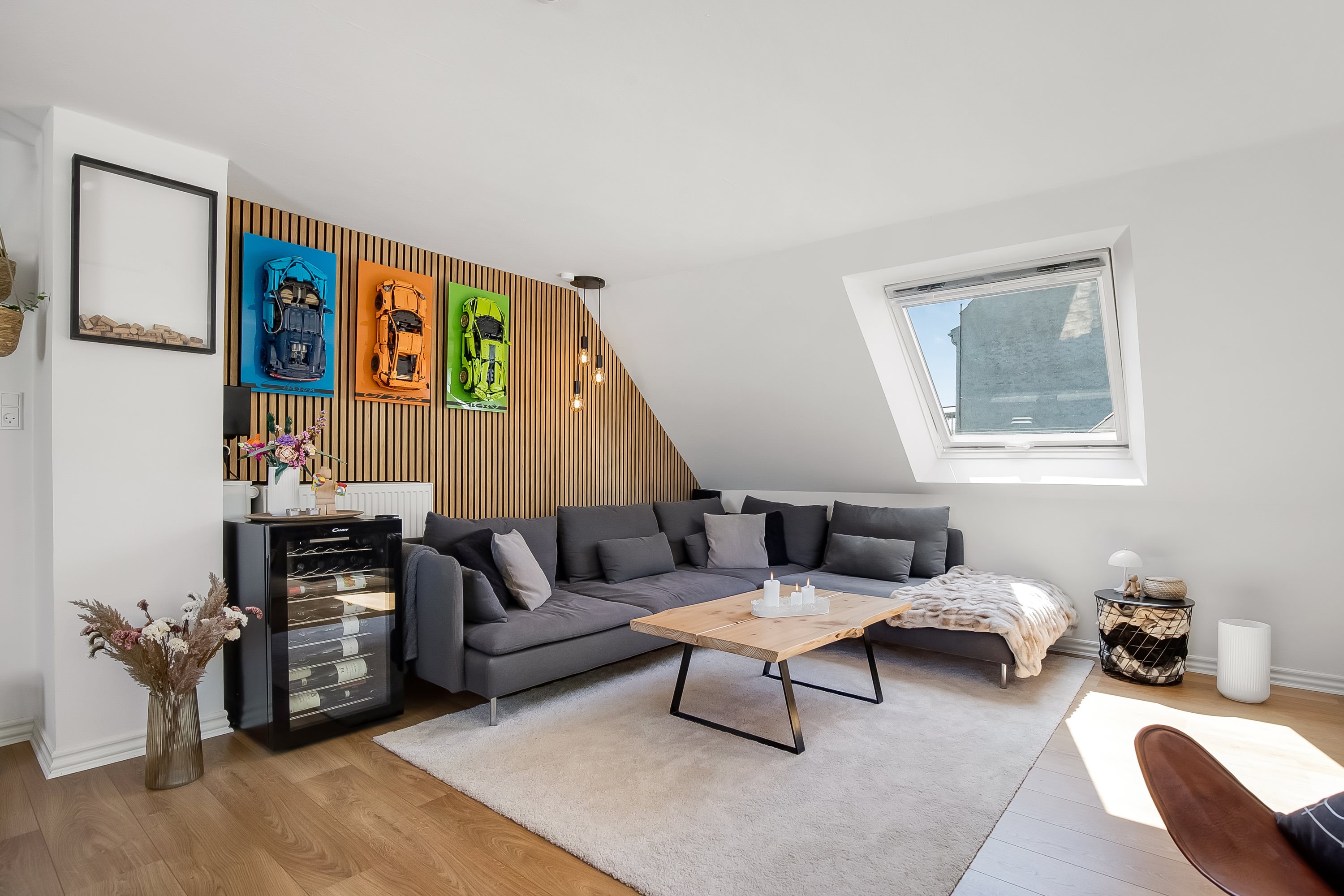 Miniaturebillede 1: stue. Billede af Grejsdalsvej 72, 1., Grejsdalen, 7100 Vejle