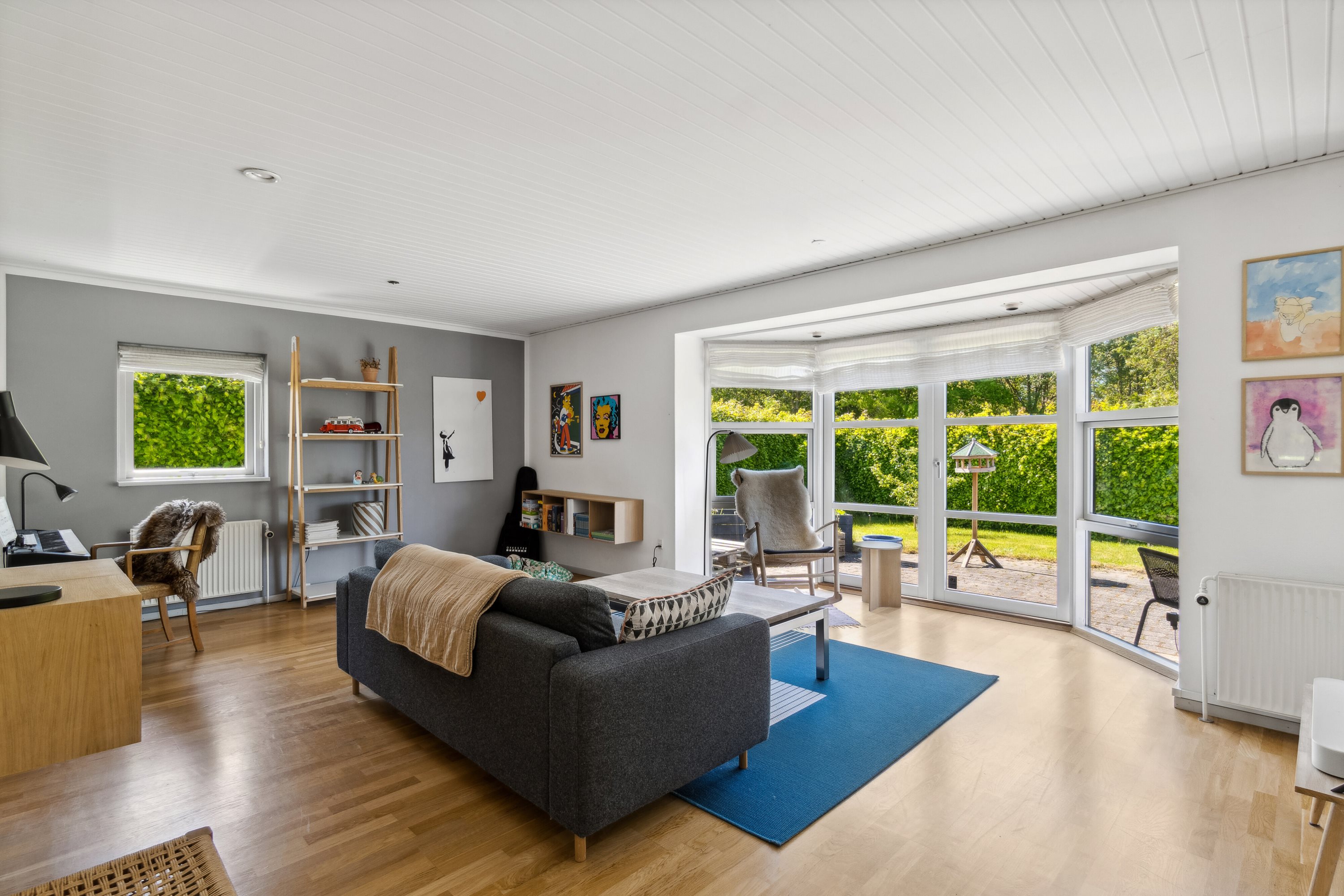 Fremhævet stue billede i fuldskærmstilstand. Billede af Bushøjvej 217, 8270 Højbjerg