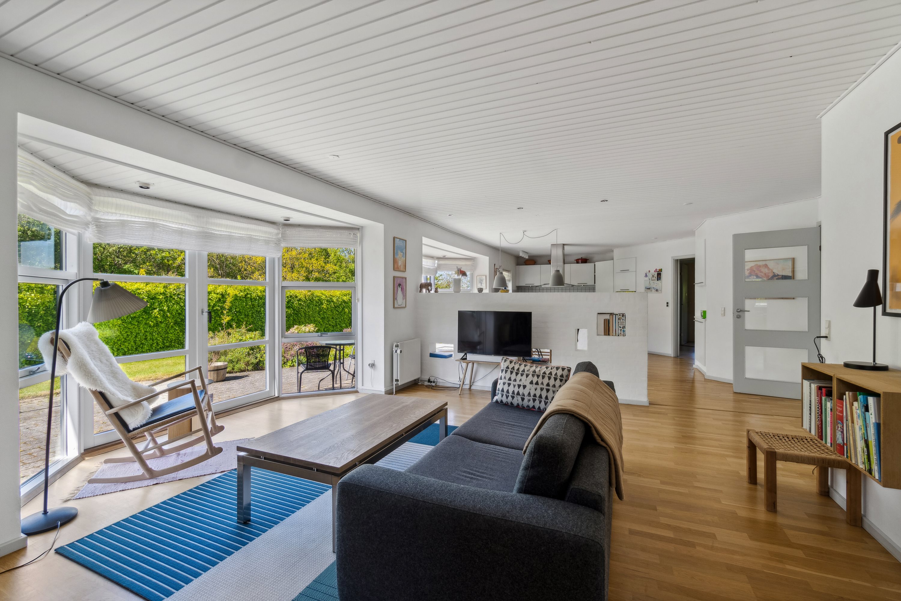 Fremhævet stue billede i fuldskærmstilstand. Billede af Bushøjvej 217, 8270 Højbjerg