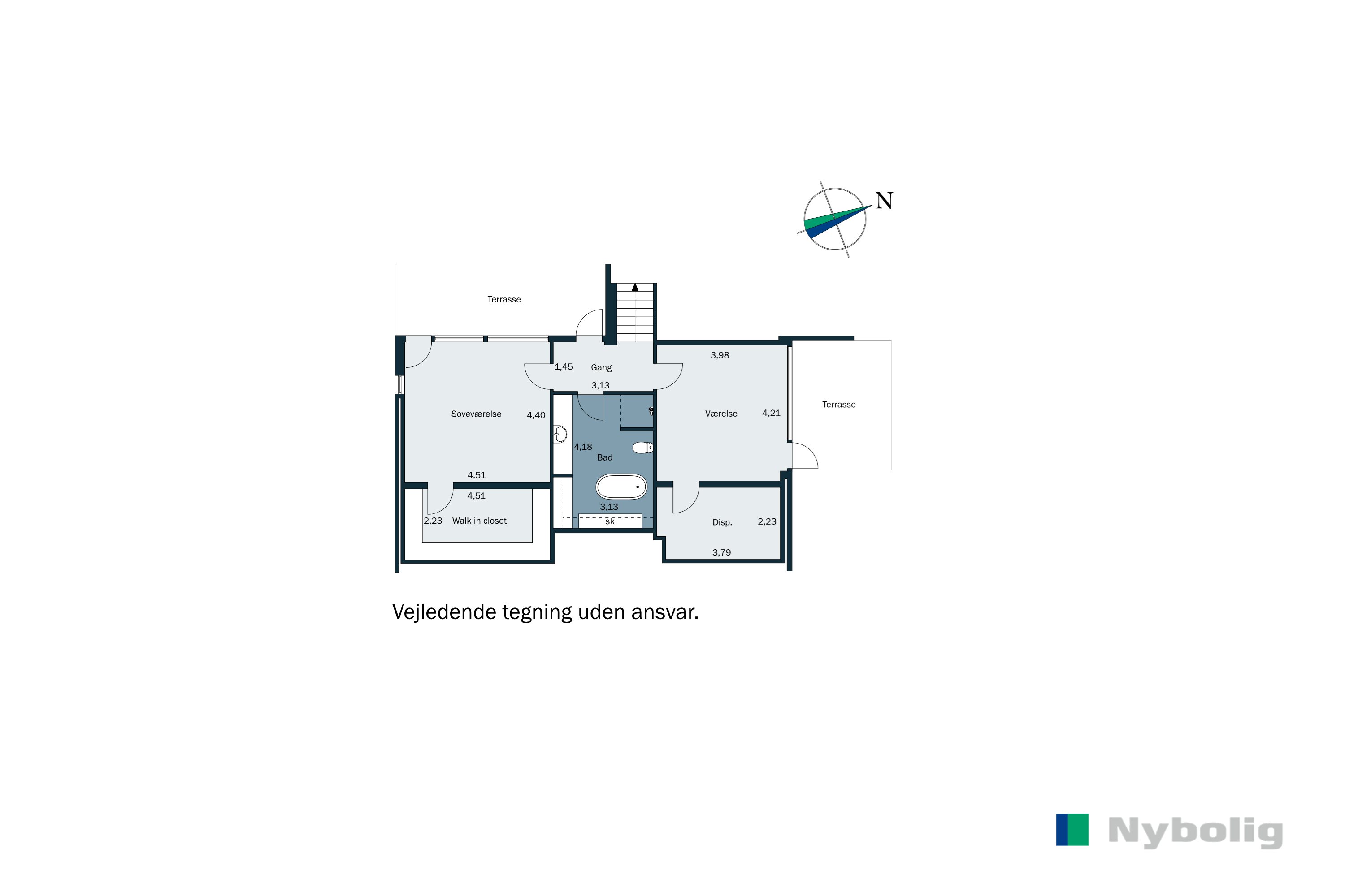 Plantegninger billede af Dambjerg 23, 6200 Aabenraa