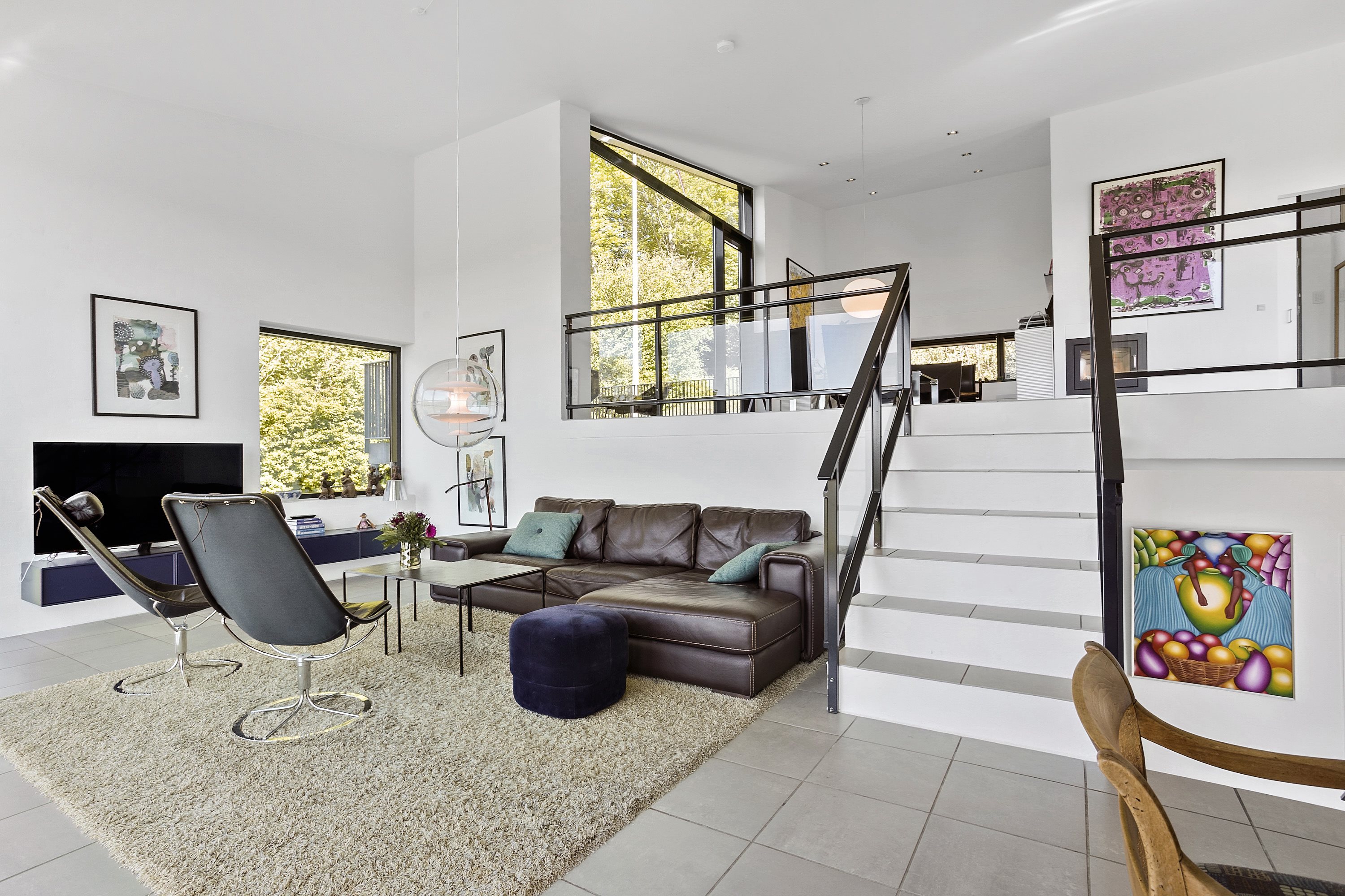 Fremhævet stue billede i fuldskærmstilstand. Billede af Dambjerg 23, 6200 Aabenraa