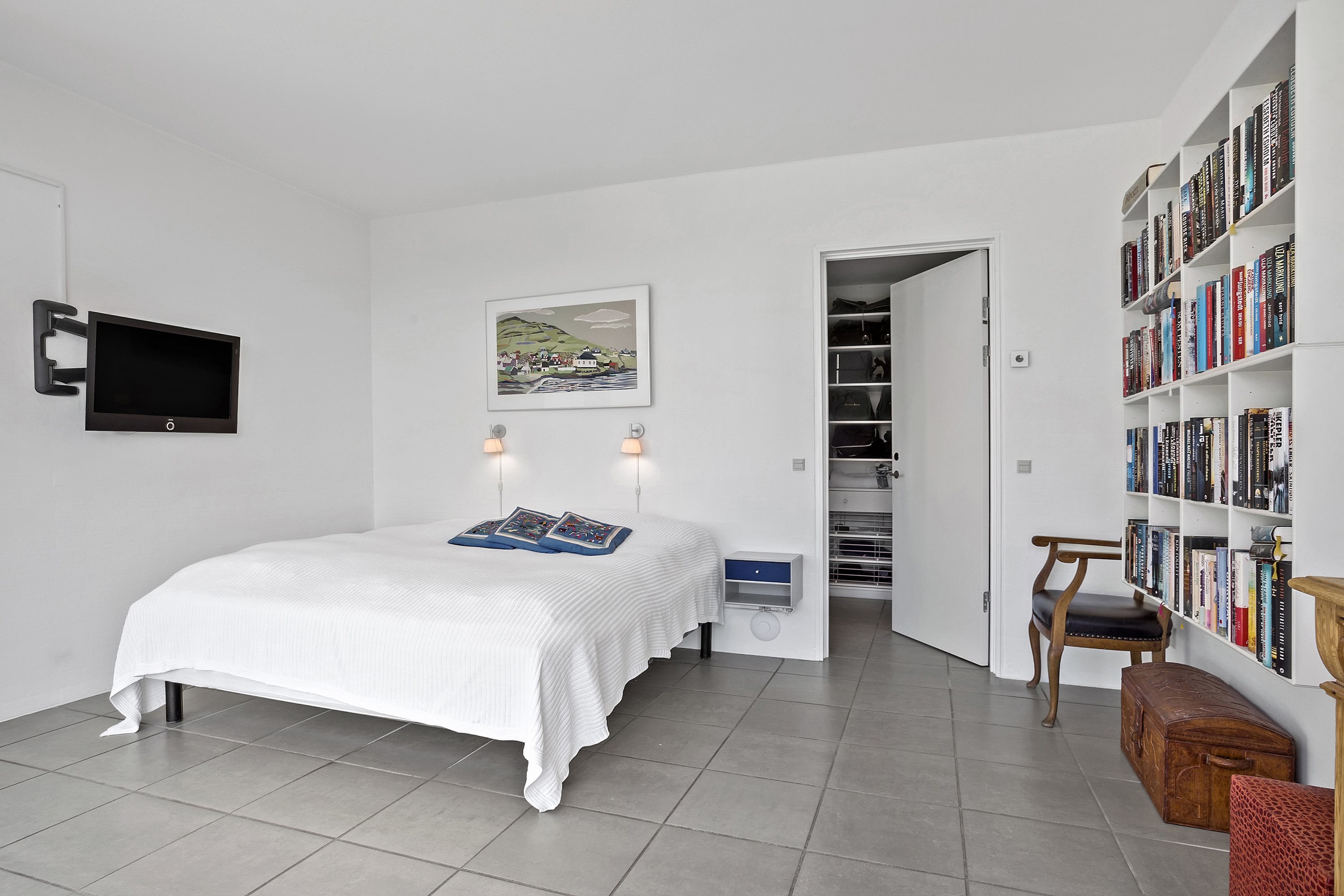 Fremhævet soveværelse billede i fuldskærmstilstand. Billede af Dambjerg 23, 6200 Aabenraa