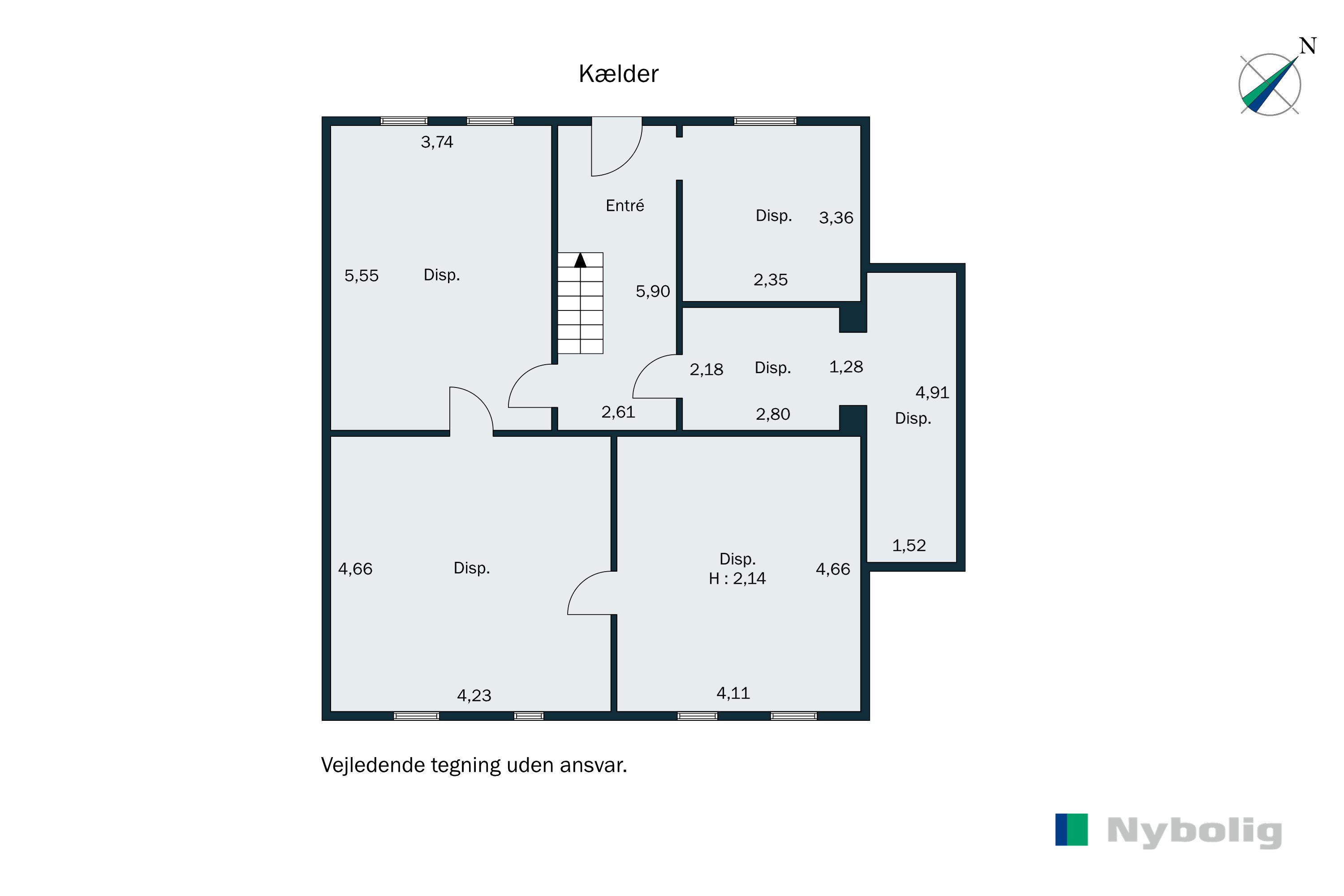 Plantegninger billede af Dronninggårds Alle 11, 2840 Holte
