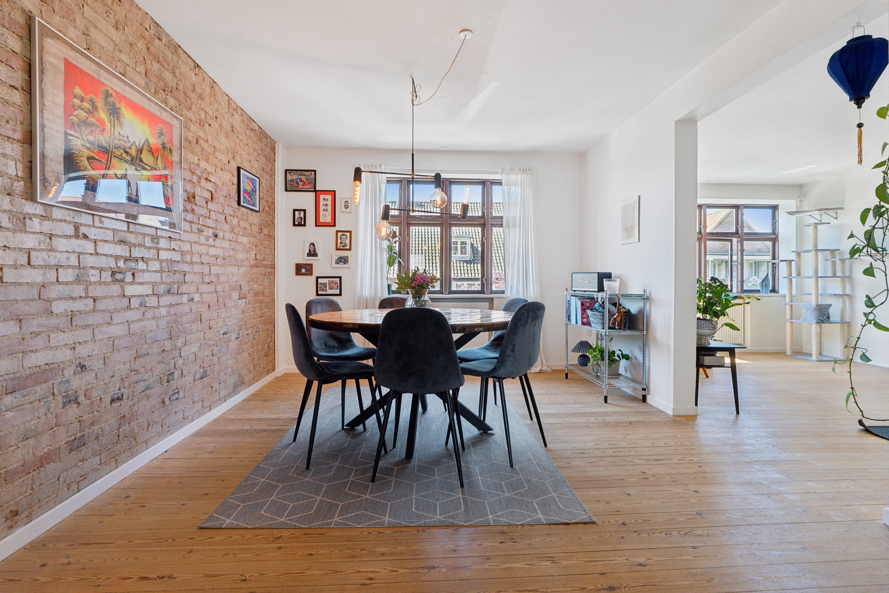 Miniaturebillede 2: spisestue. Billede af Frederik 3.s Vej 17, 1. tv., 7000 Fredericia