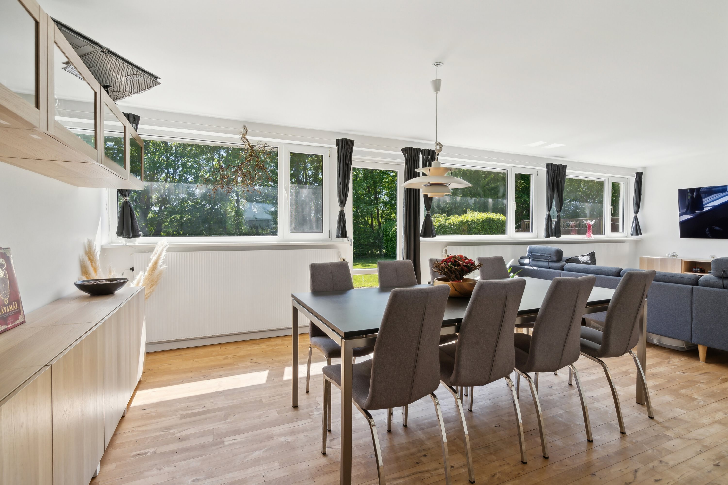 Fremhævet spisestue billede i fuldskærmstilstand. Billede af Vejruphuse 6, Gamby, 5471 Søndersø