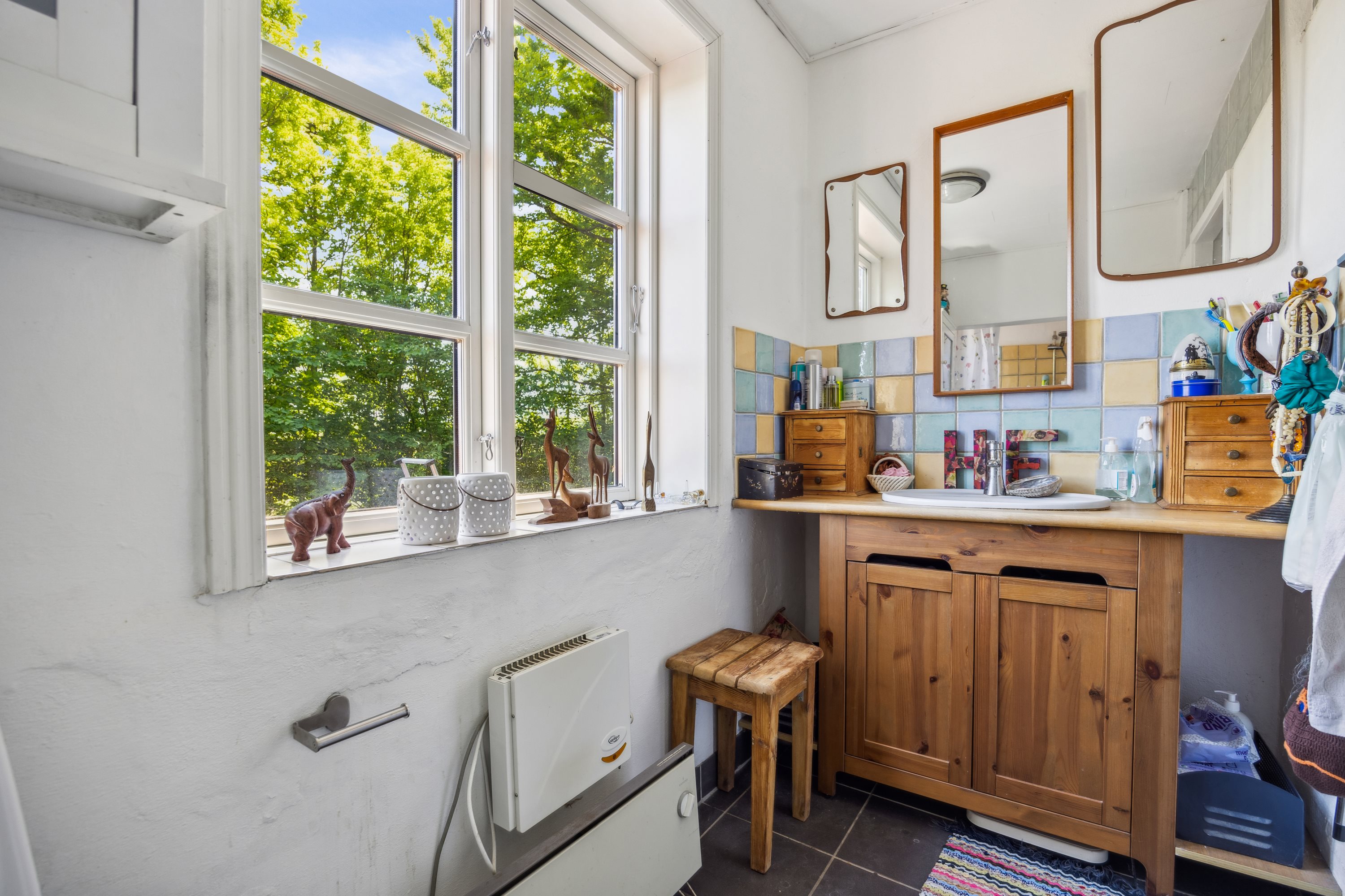 Fremhævet badeværelse billede i fuldskærmstilstand. Billede af Krobakken 7, 9460 Brovst